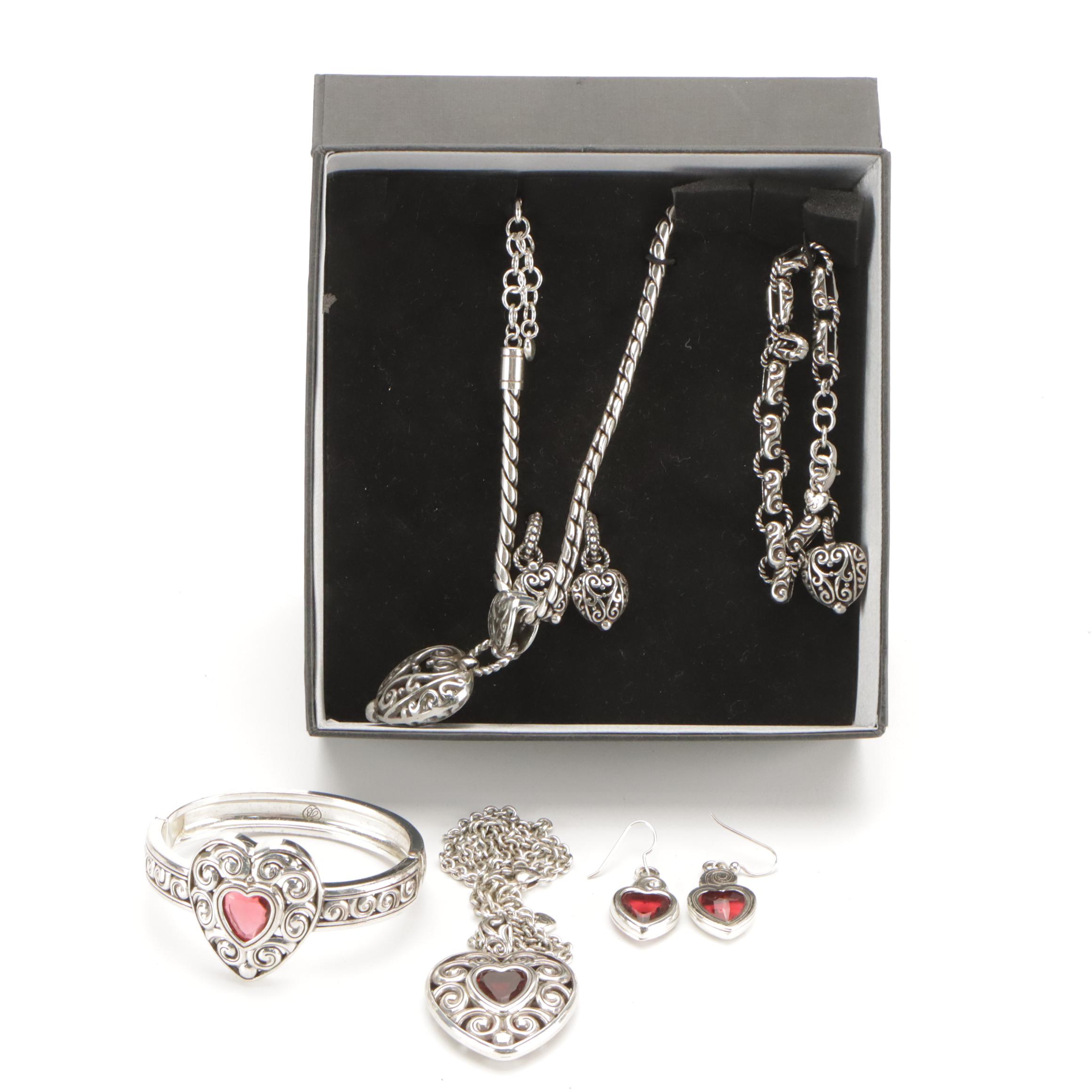 Live A Little Washable Suede Coat with Brighton Jewelry Sets