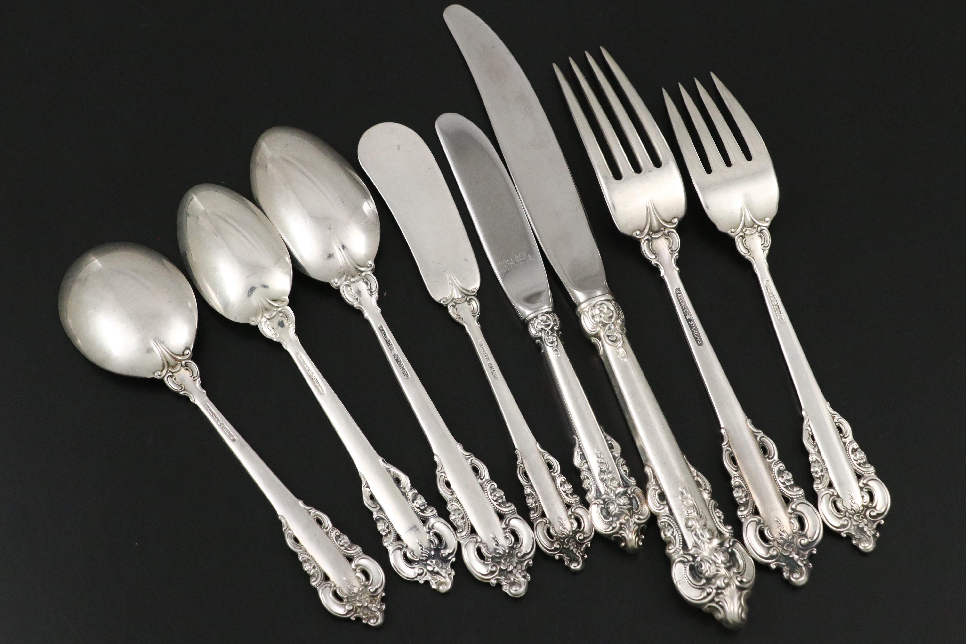 Wallace "Grande Baroque" Sterling Flatware