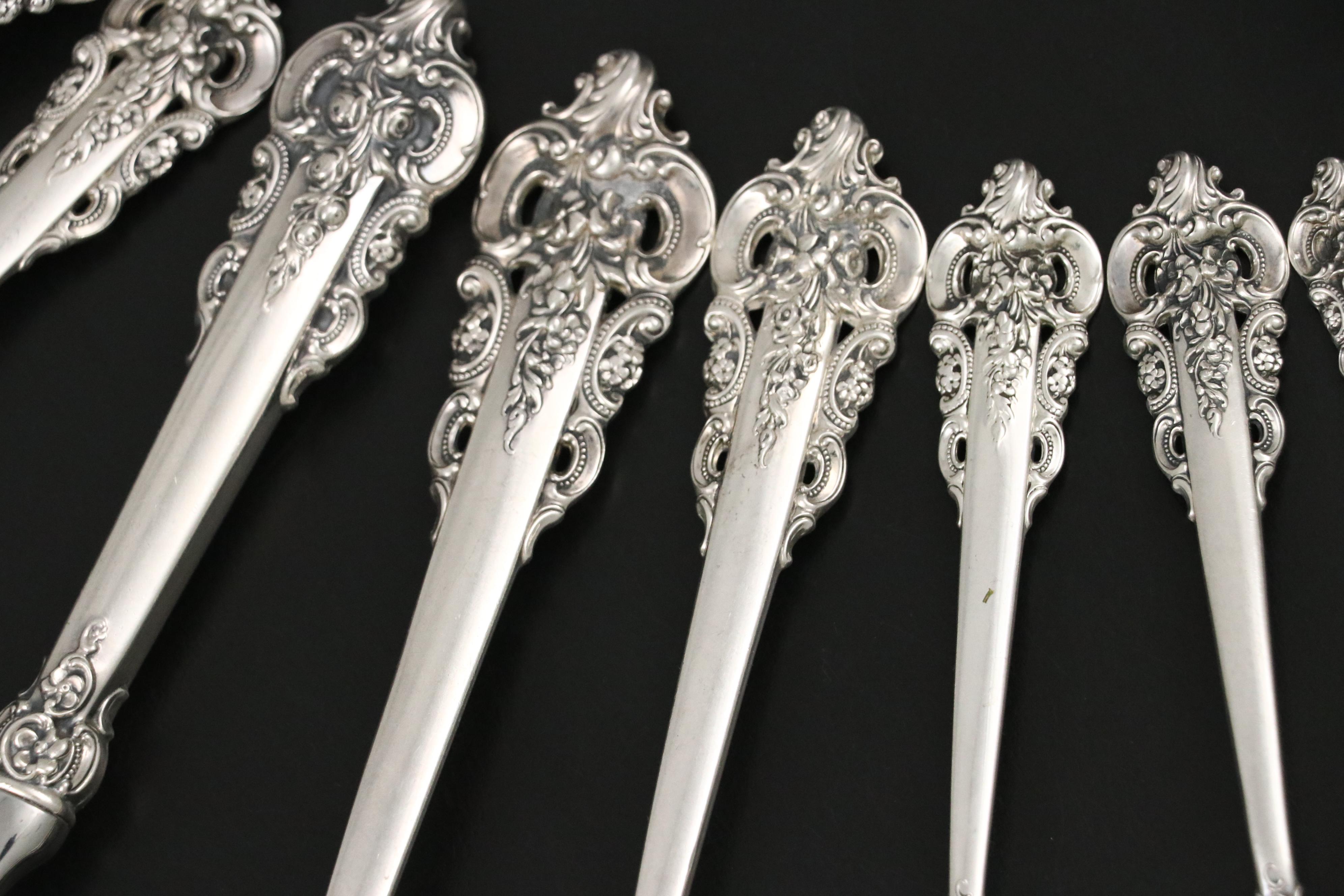 Wallace "Grande Baroque" Sterling Flatware