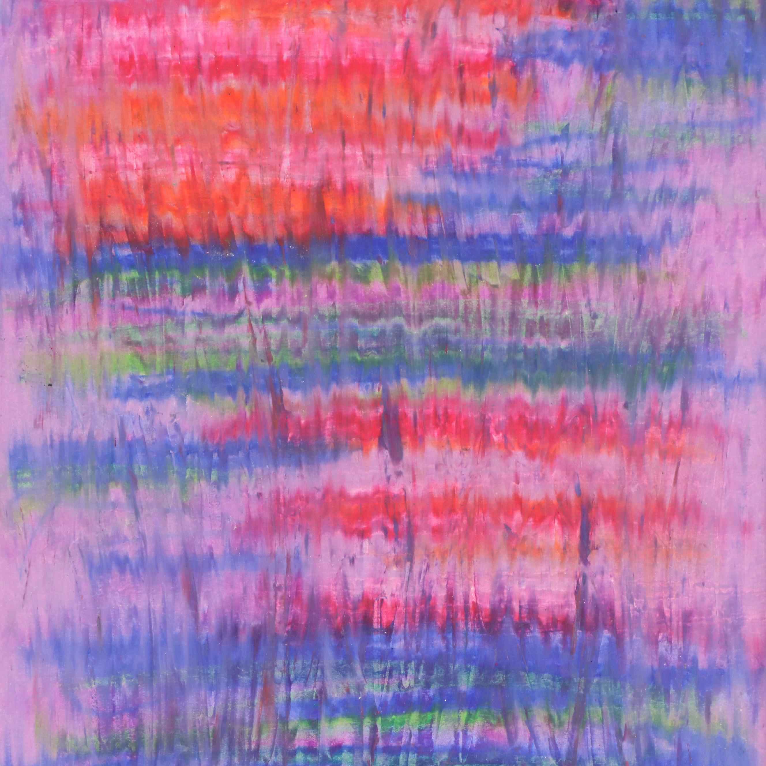 Abstract Oil Pastel Drawings, 21st Century