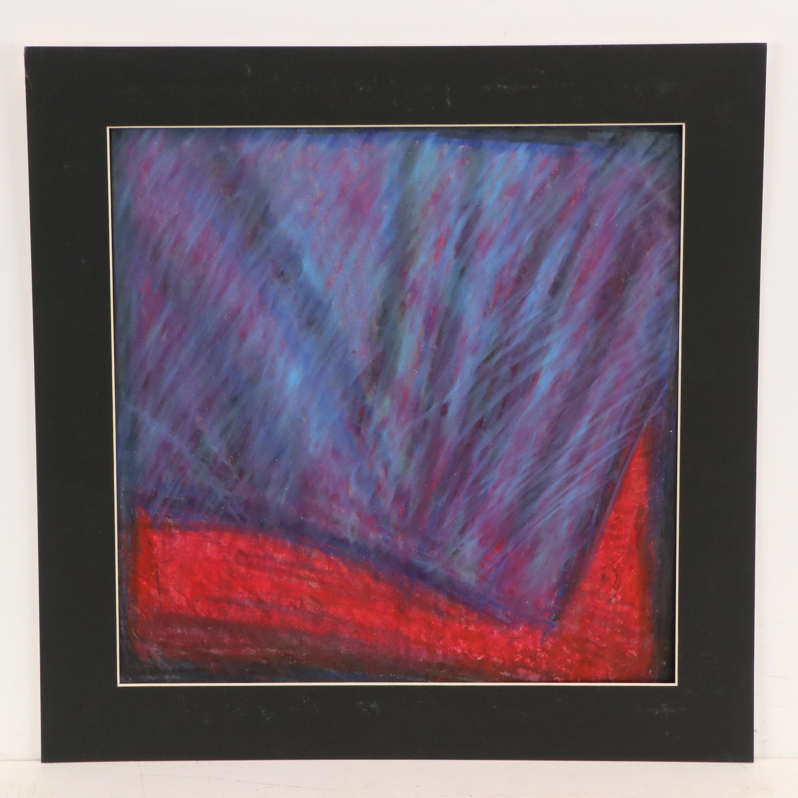 Abstract Oil Pastel Drawings, 21st Century