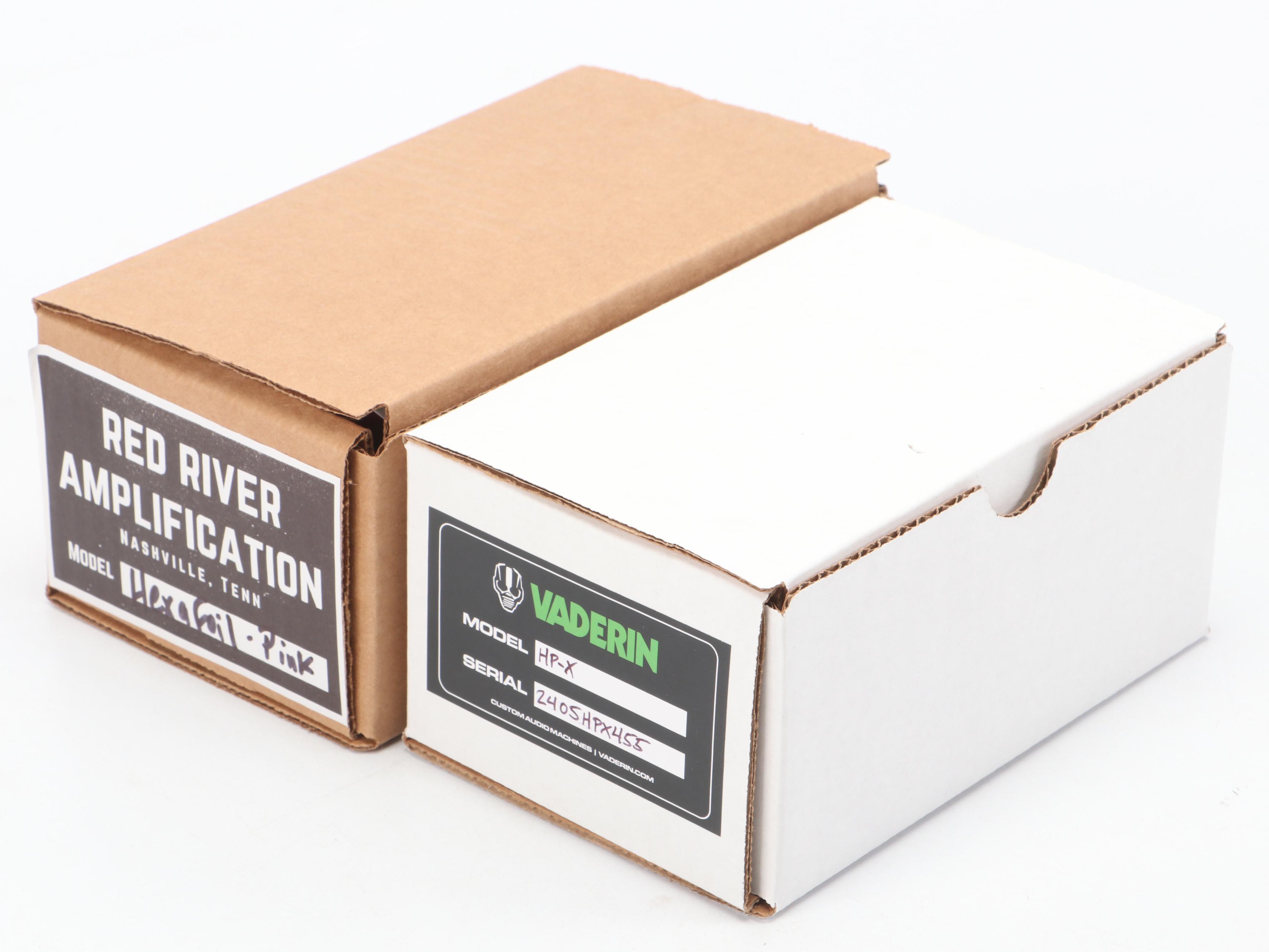 Red River Amplification Hexafoil Harmonic Fuzz and Vaderin HP-X Percolator