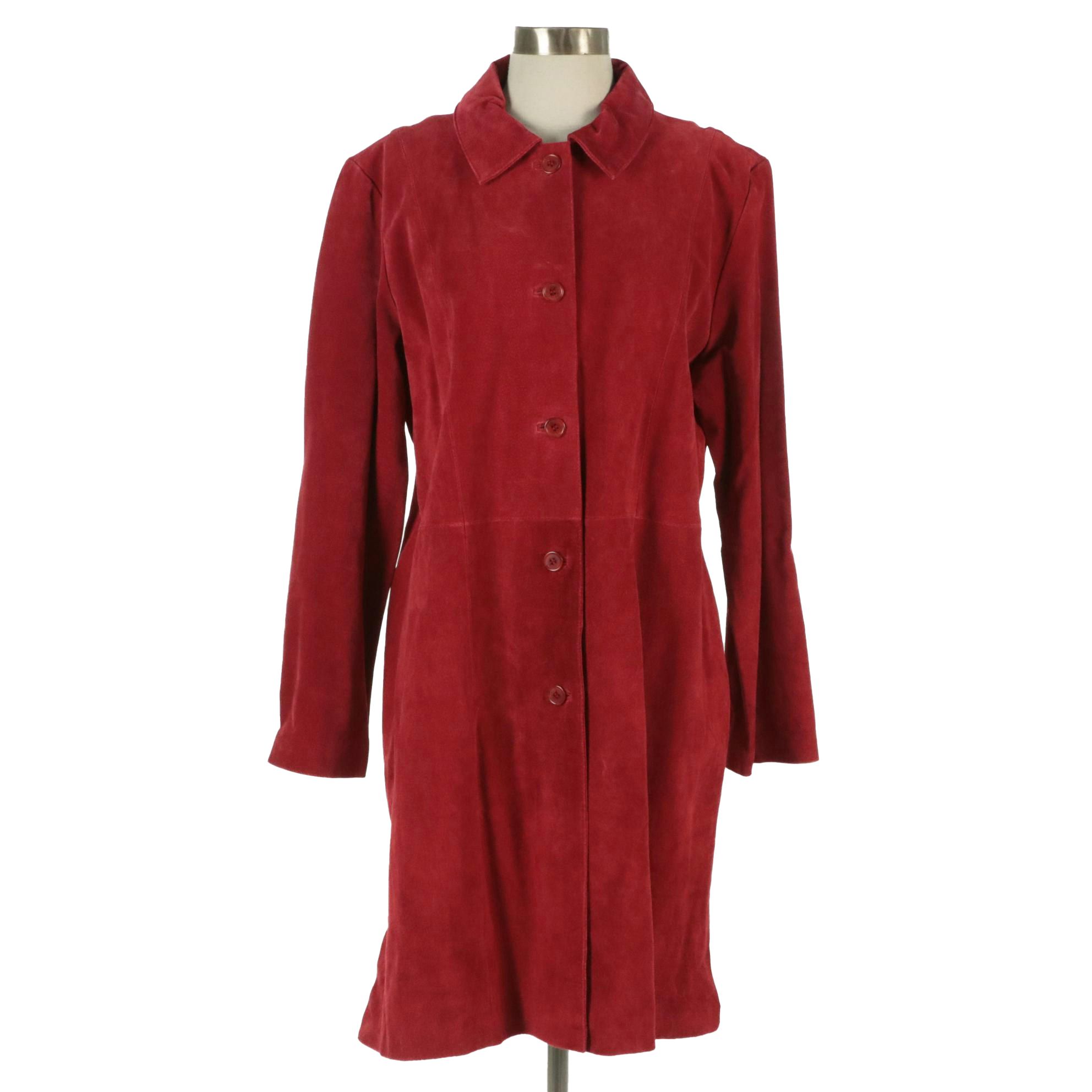 Live A Little Washable Suede Coat with Brighton Jewelry Sets