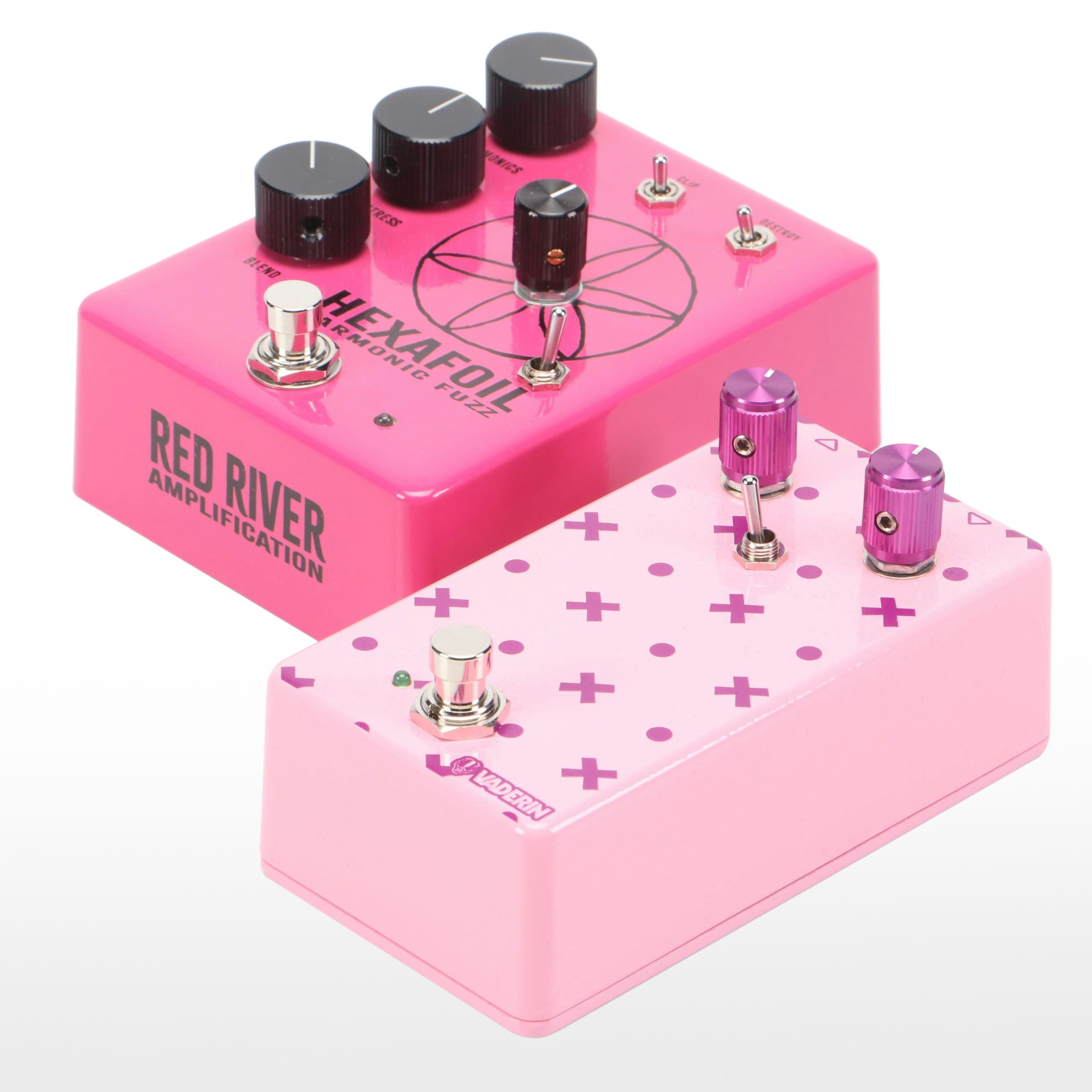 Red River Amplification Hexafoil Harmonic Fuzz and Vaderin HP-X Percolator