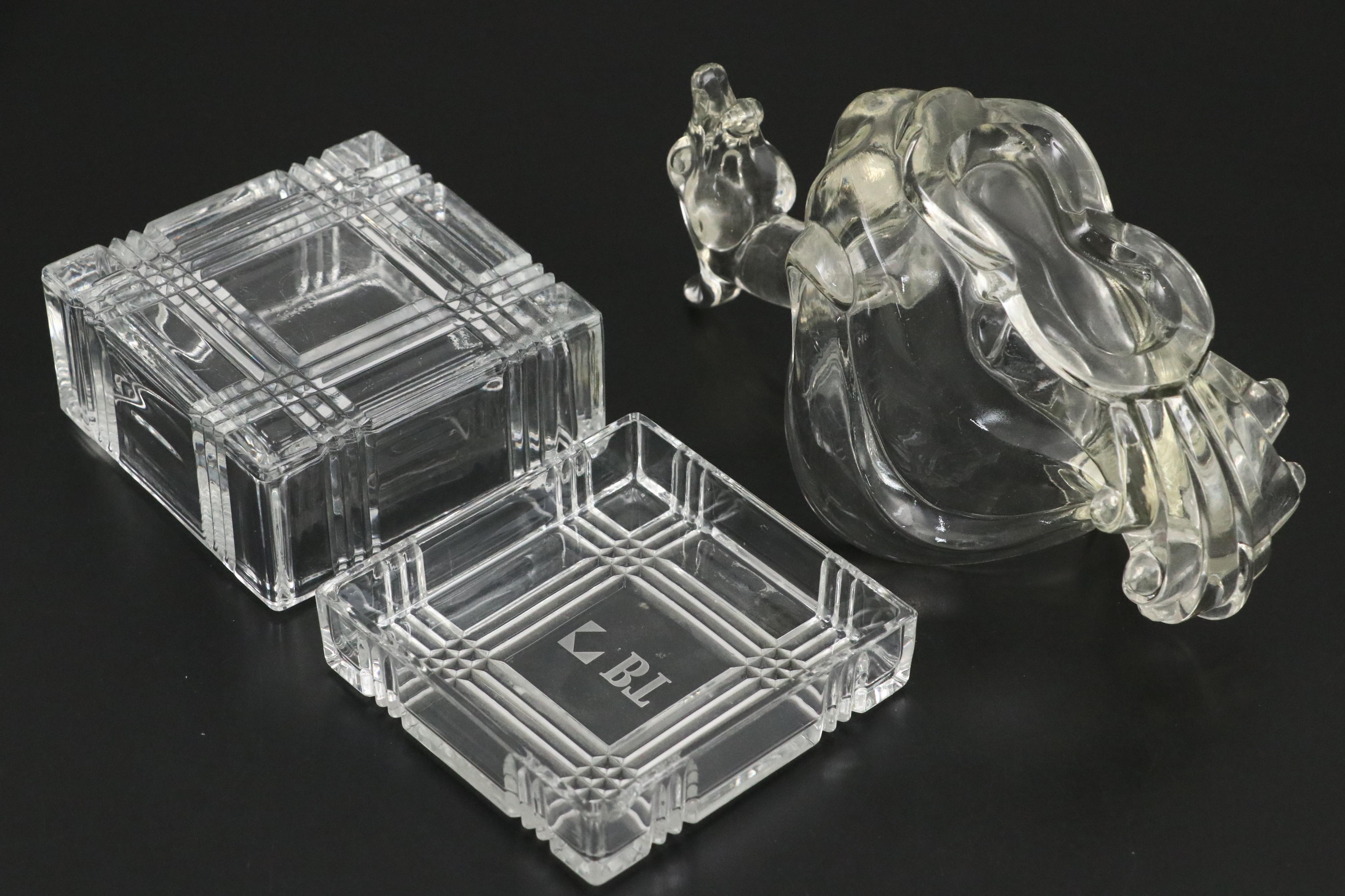 Artist Signed Veni Millefiori Glass Paperweight and More