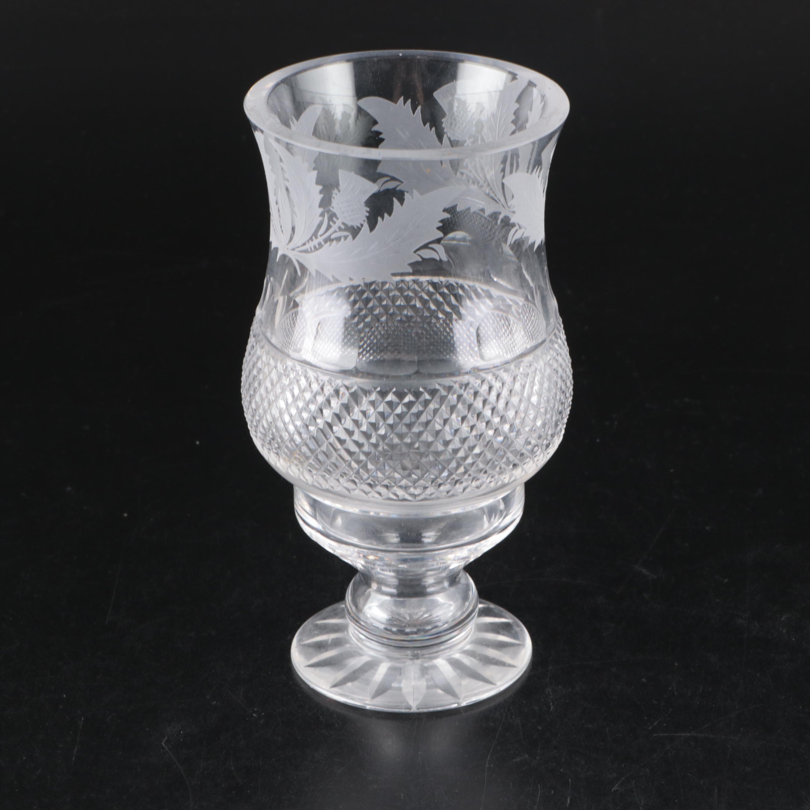 Edinburgh "Thistle" Crystal Stemware and Pitcher, 1896–2006