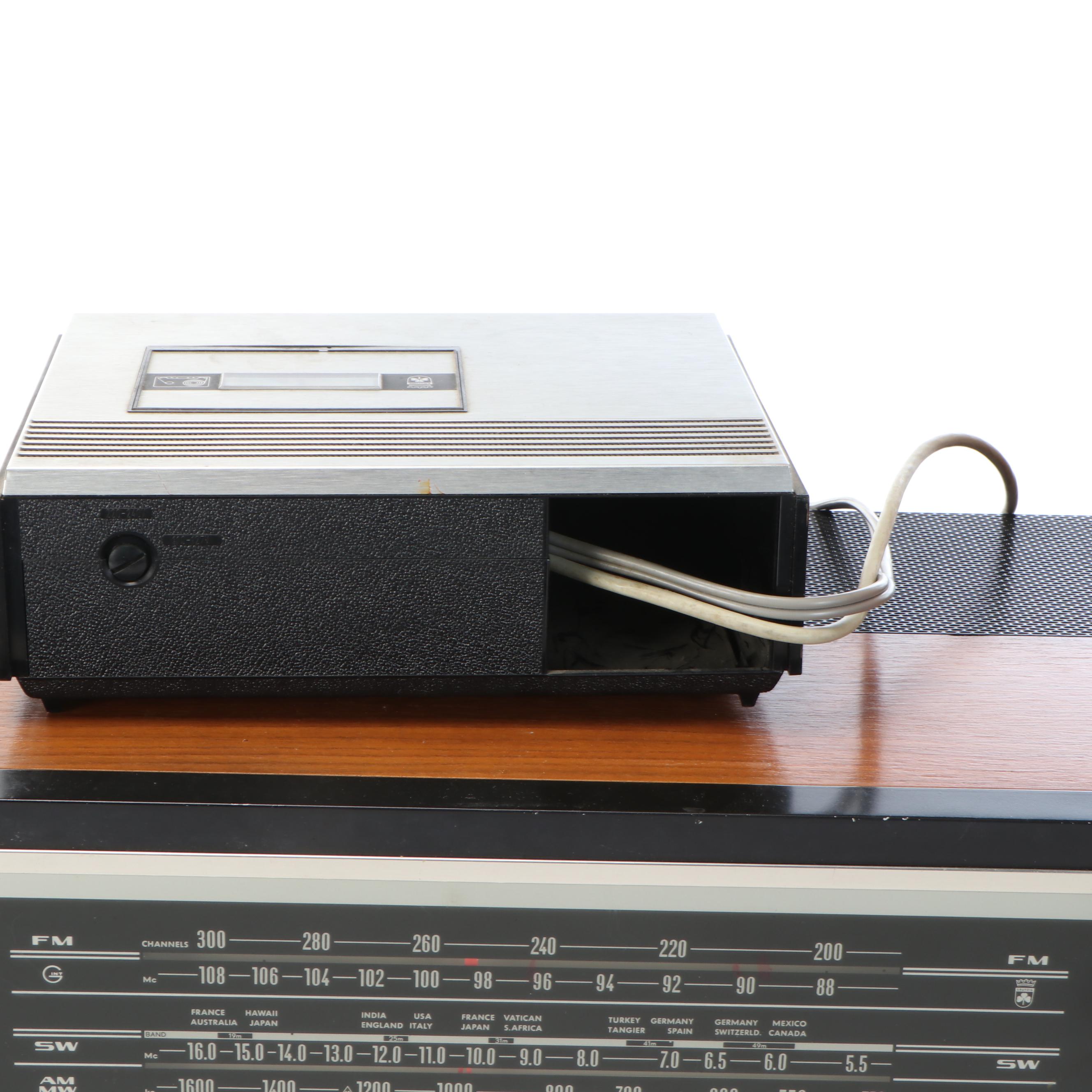 Grundig RTV 320U Solid State Receiver, CN 222 Stereo and Box 525 Speakers