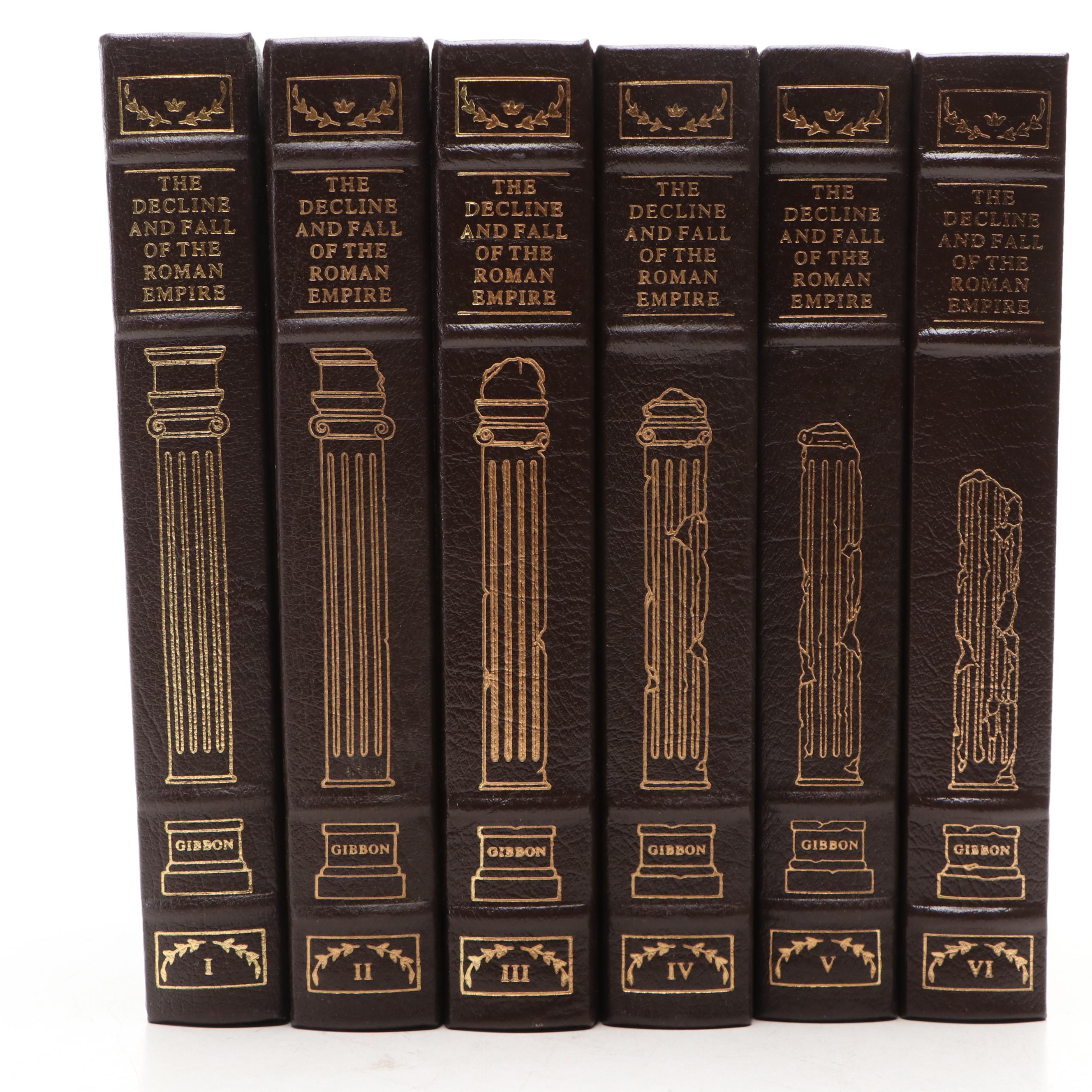 Easton Press "The Decline and Fall of the Roman Empire" Complete Set by Gibbon