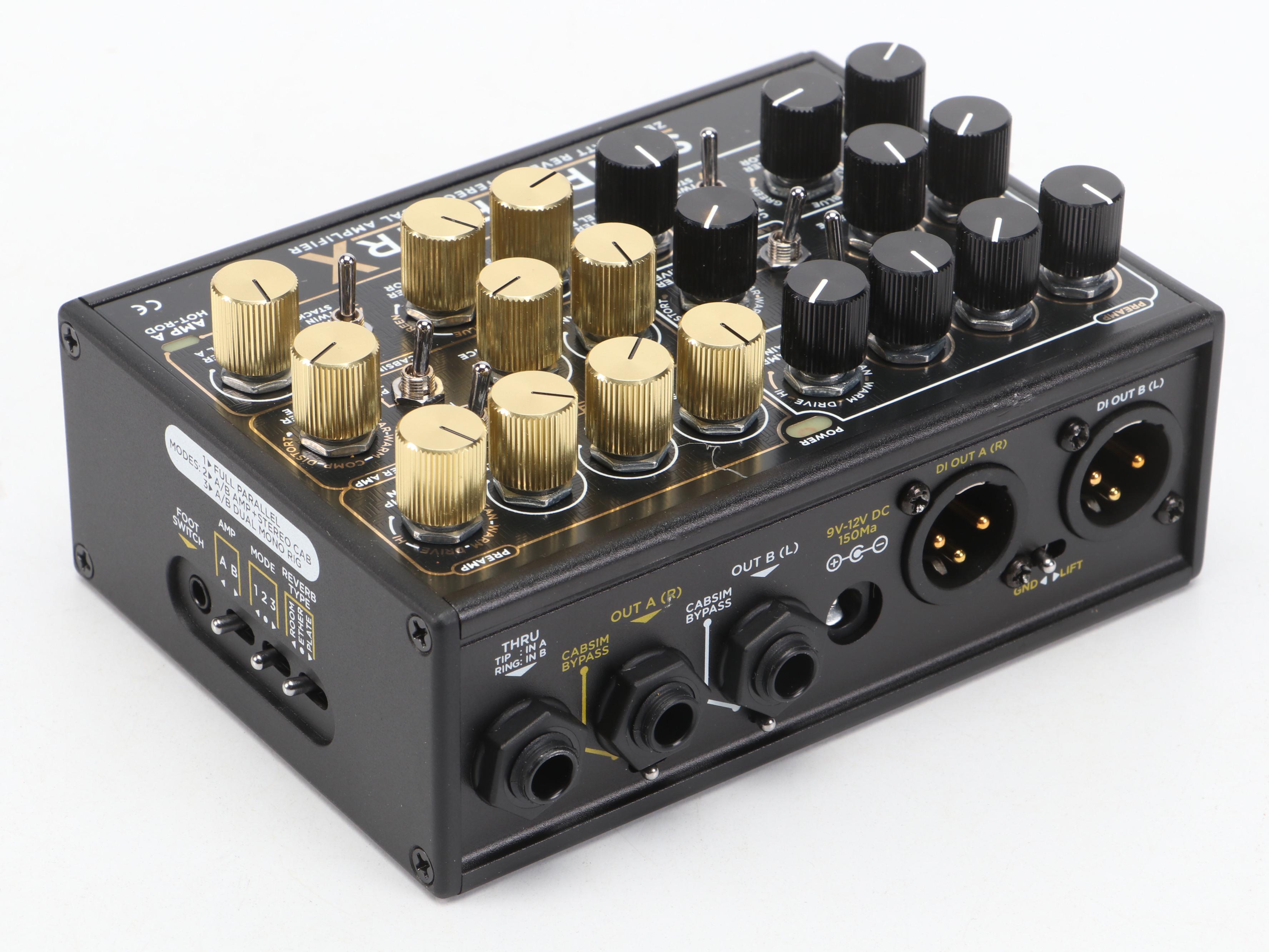 DSM & Humboldt Simplifier X Zero Watt Stereo Dual Amplifier with Footswitch