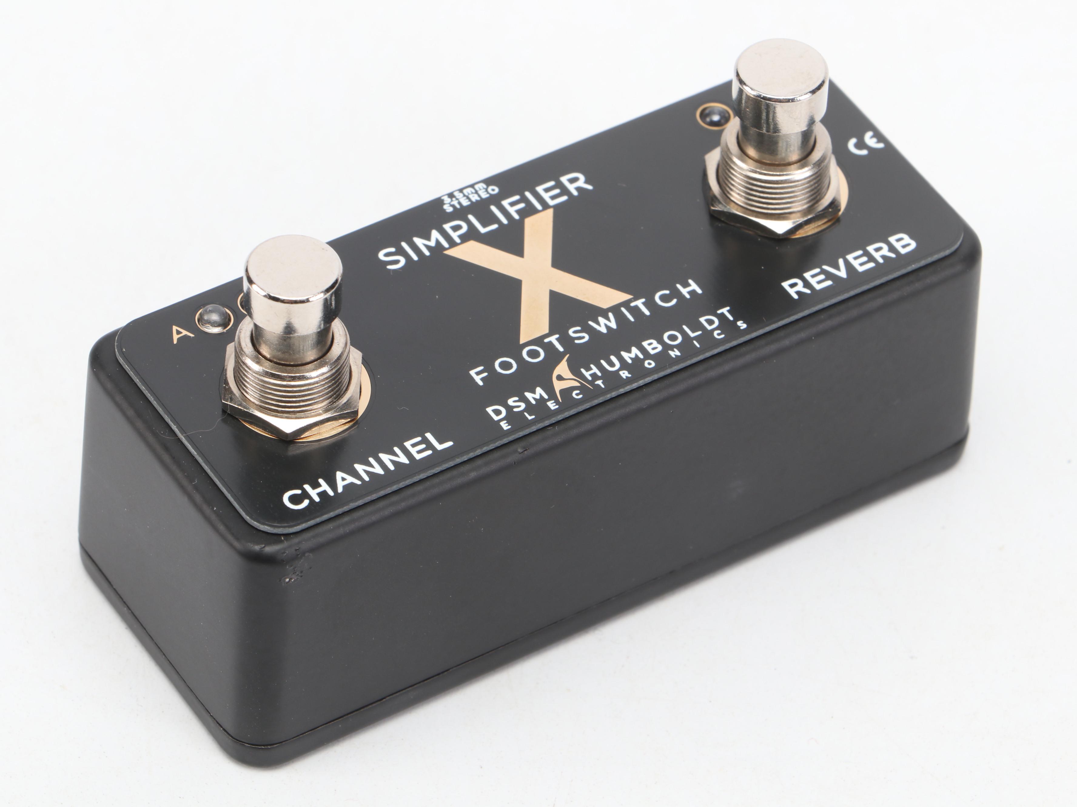 DSM & Humboldt Simplifier X Zero Watt Stereo Dual Amplifier with Footswitch