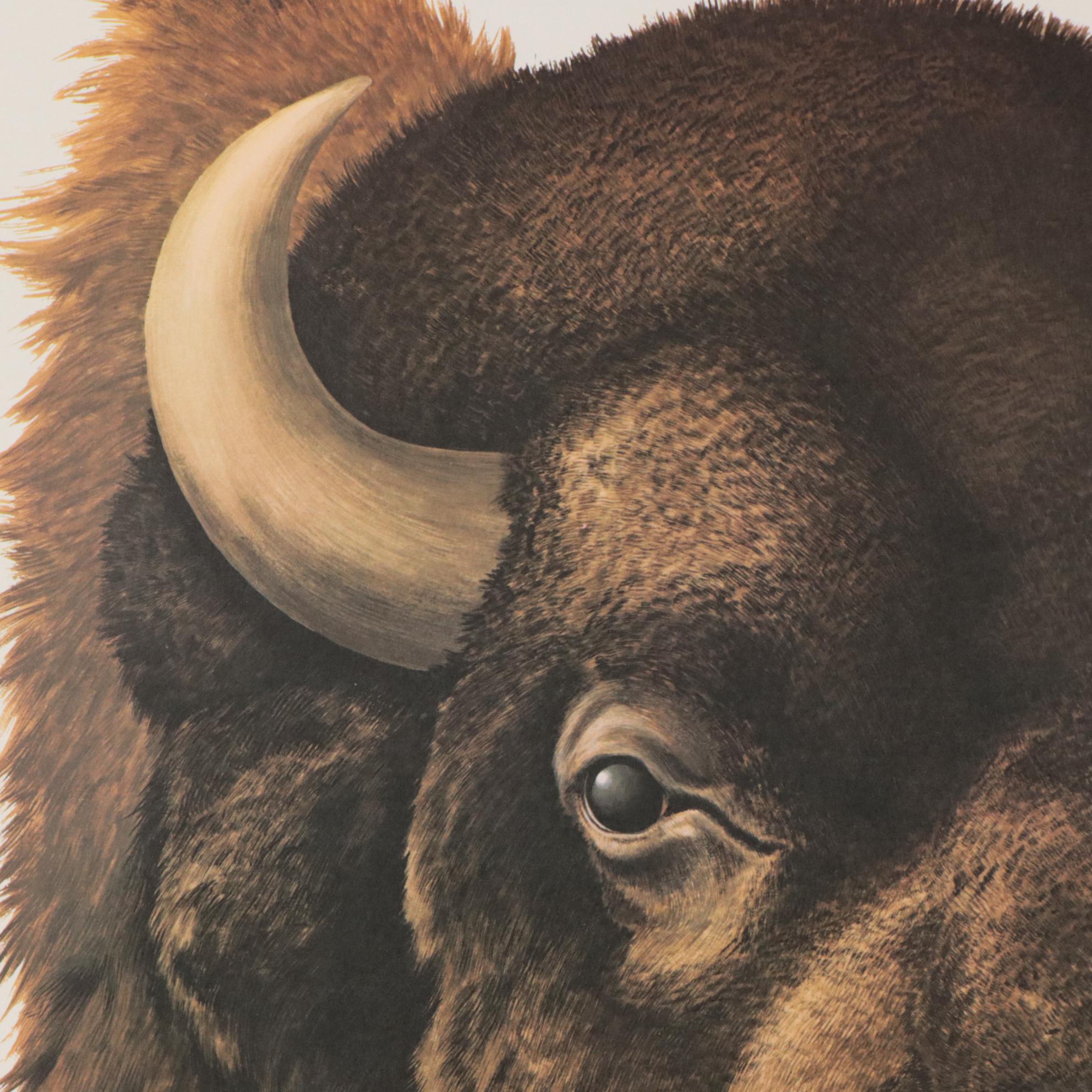 Harry E. Antis Offset Lithograph "The Old American," 1980