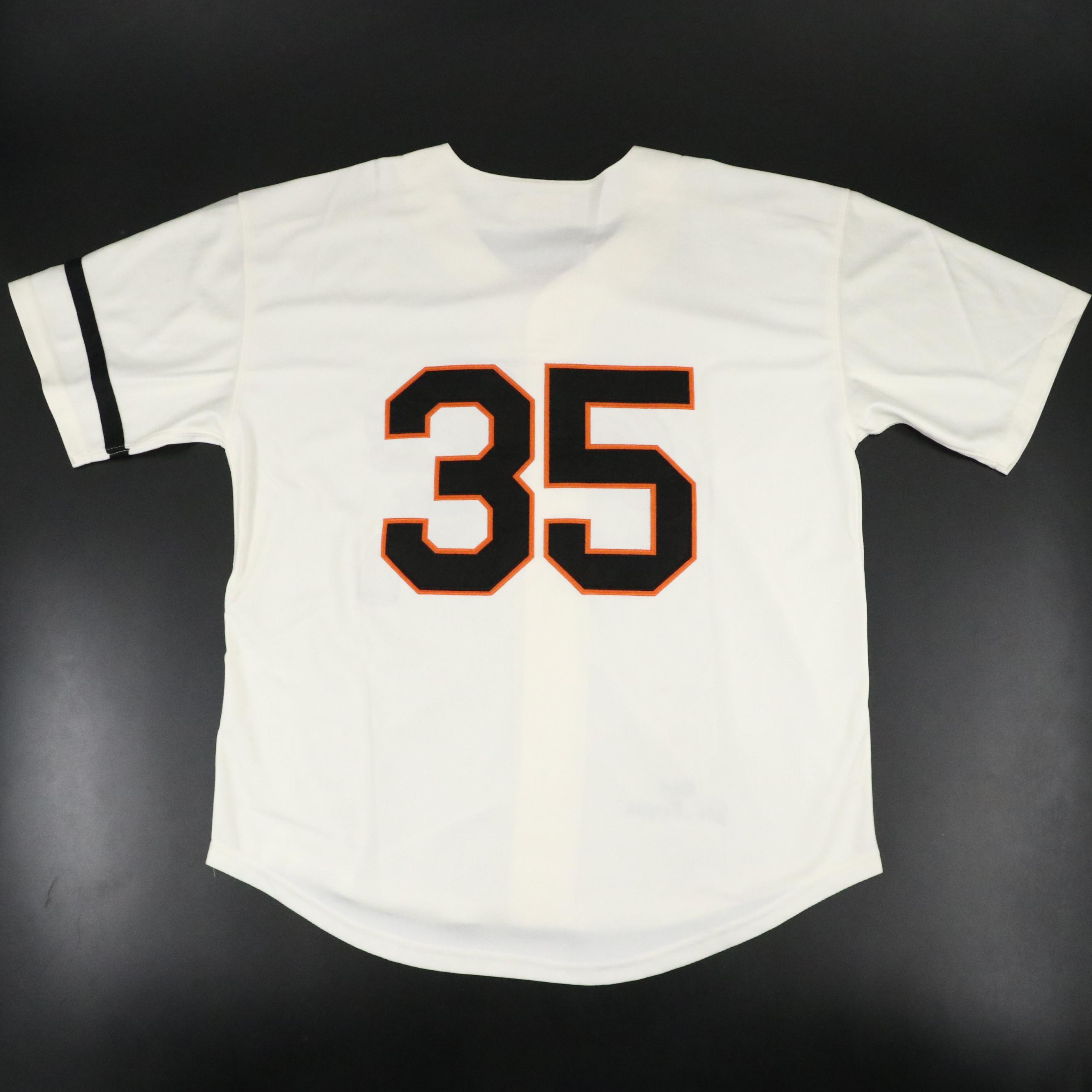 Joe Morgan Signed Houston Colt 45s Mitchell & Ness Cooperstown Collection Jersey