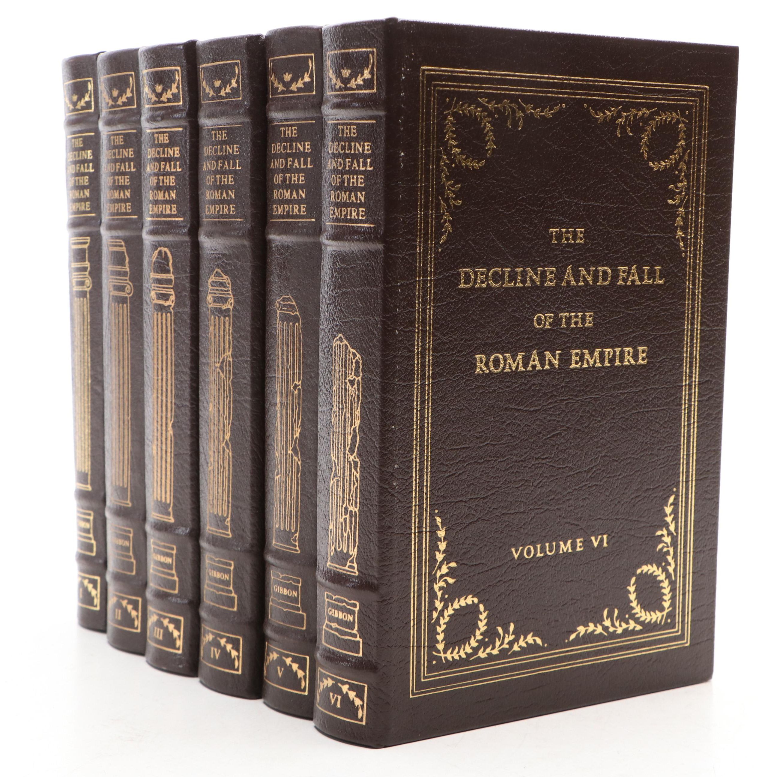 Easton Press "The Decline and Fall of the Roman Empire" Complete Set by Gibbon