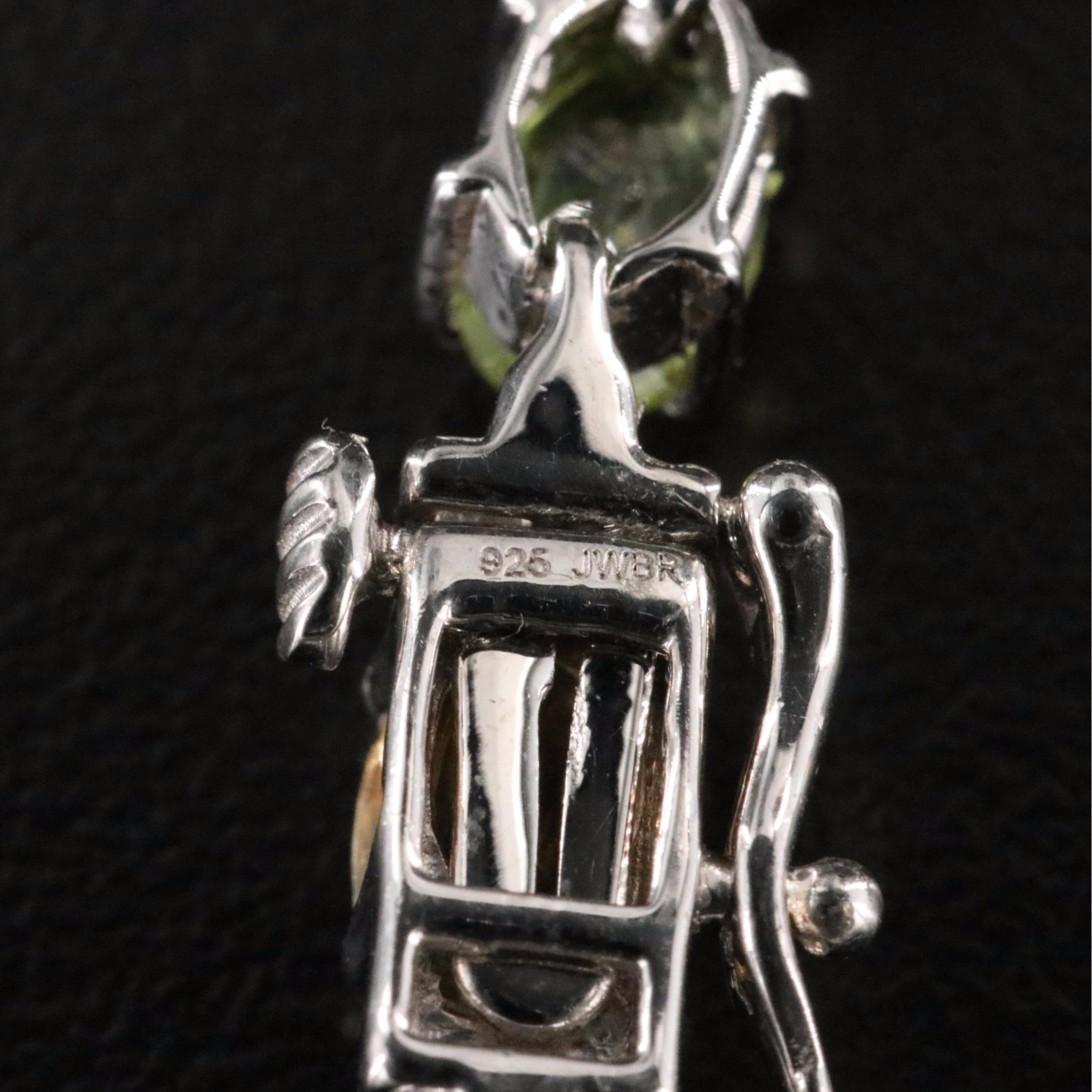 Sterling Gemstone Bracelet