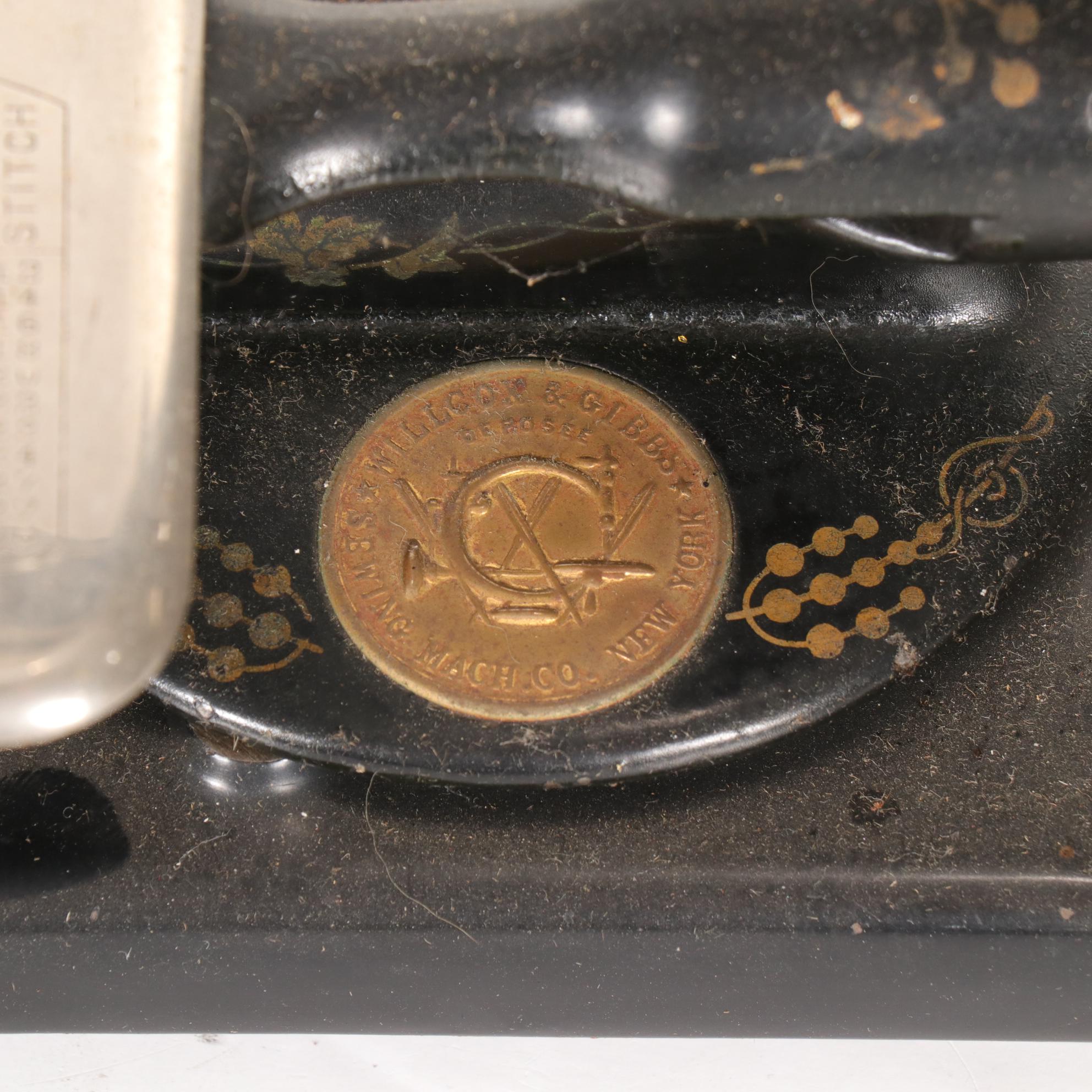 Willcox & Gibbs Portable Electric Sewing Machine, Late 19th Century