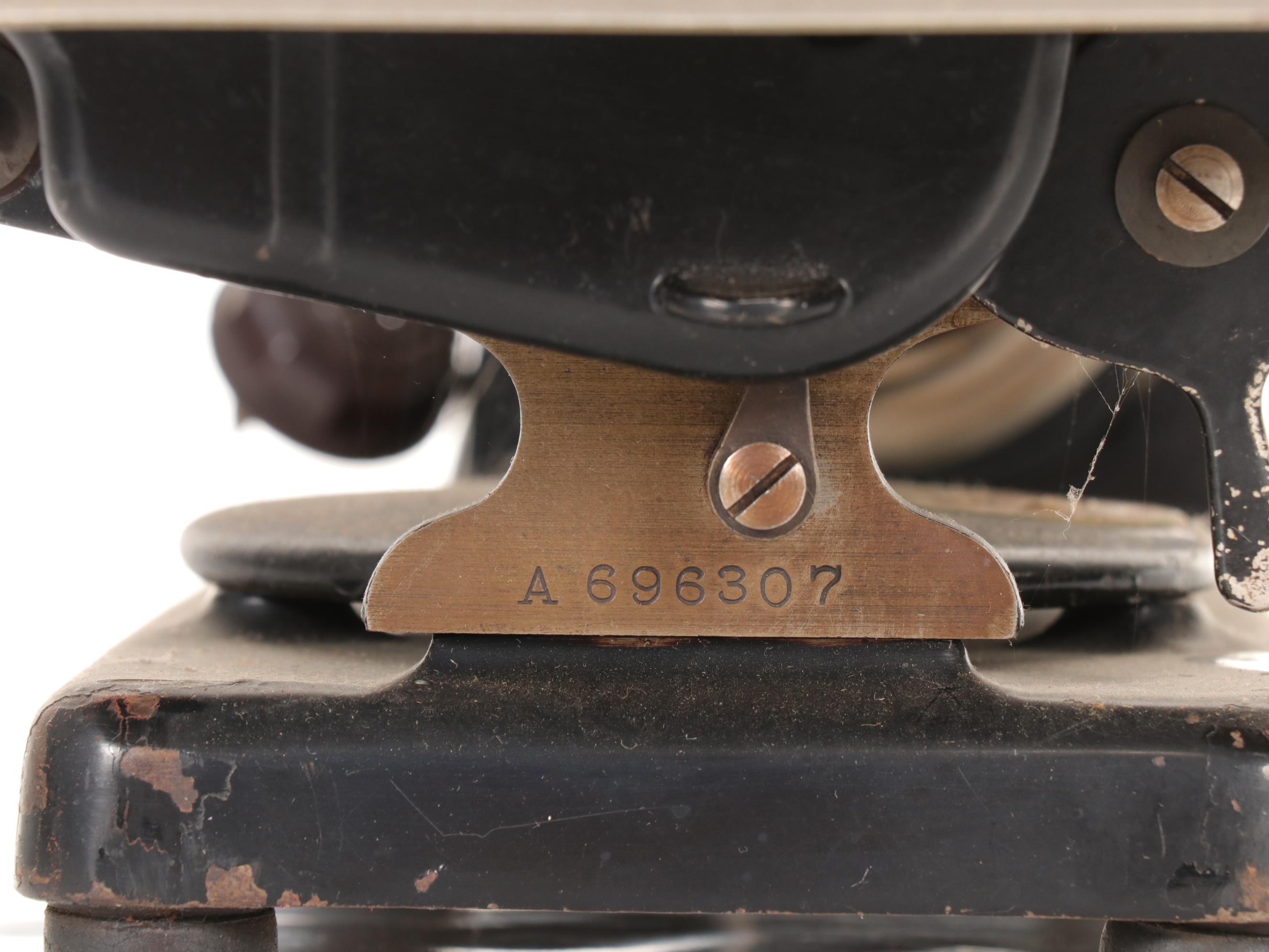 Willcox & Gibbs Portable Electric Sewing Machine, Late 19th Century