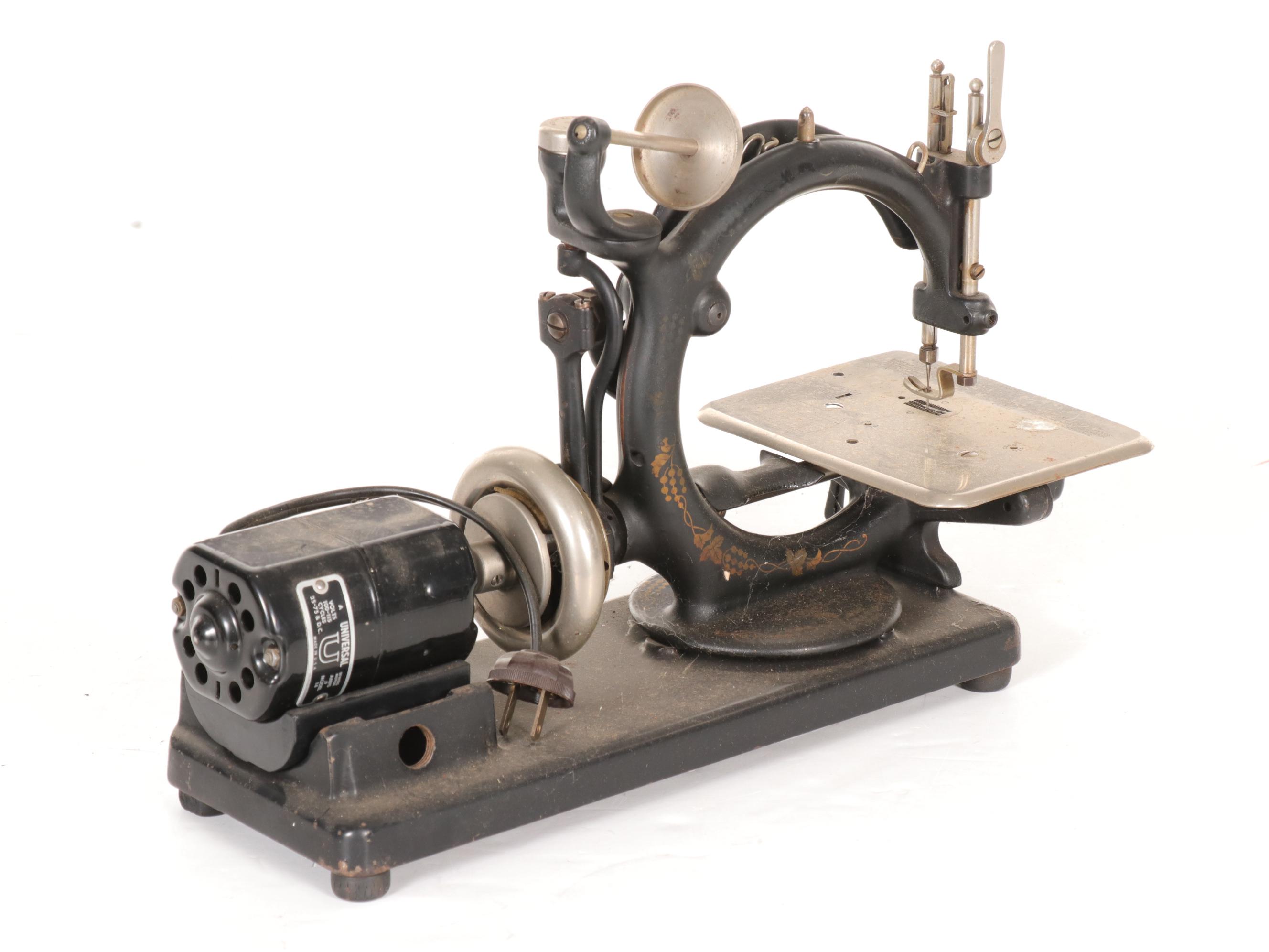 Willcox & Gibbs Portable Electric Sewing Machine, Late 19th Century