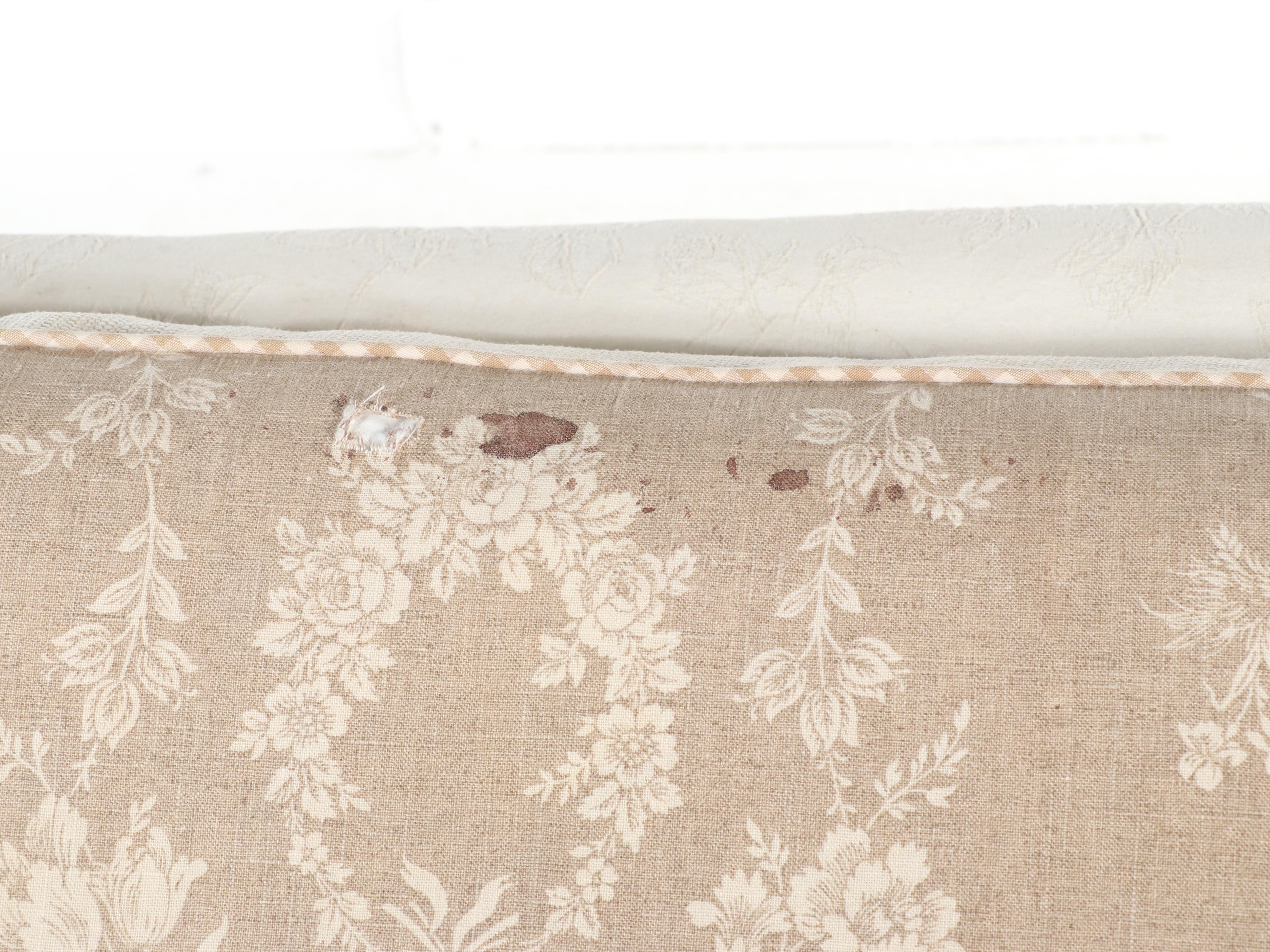 Hickory-Fry Custom-Upholstered Two-Seat Sofa