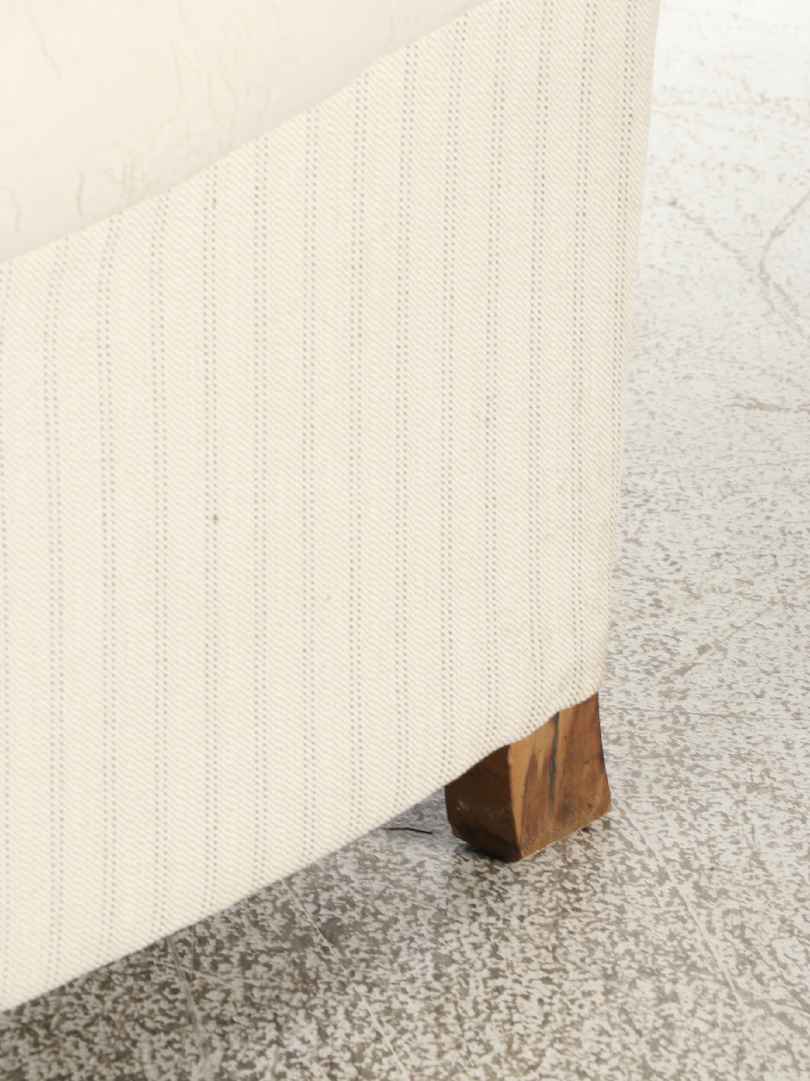 Hickory-Fry Custom-Upholstered Two-Seat Sofa