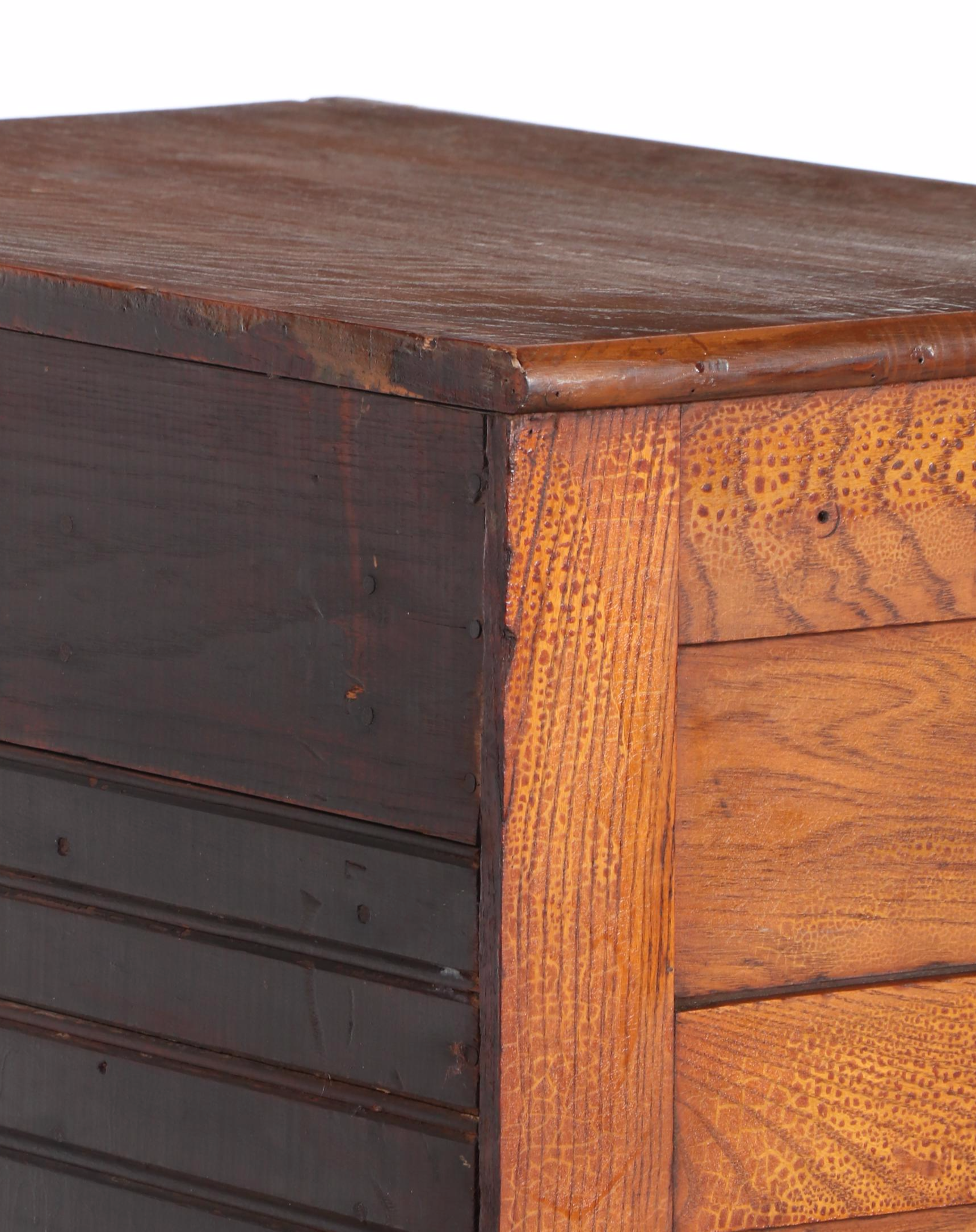 Gibson Oak Two-Door Ice Chest, Early 20th Century