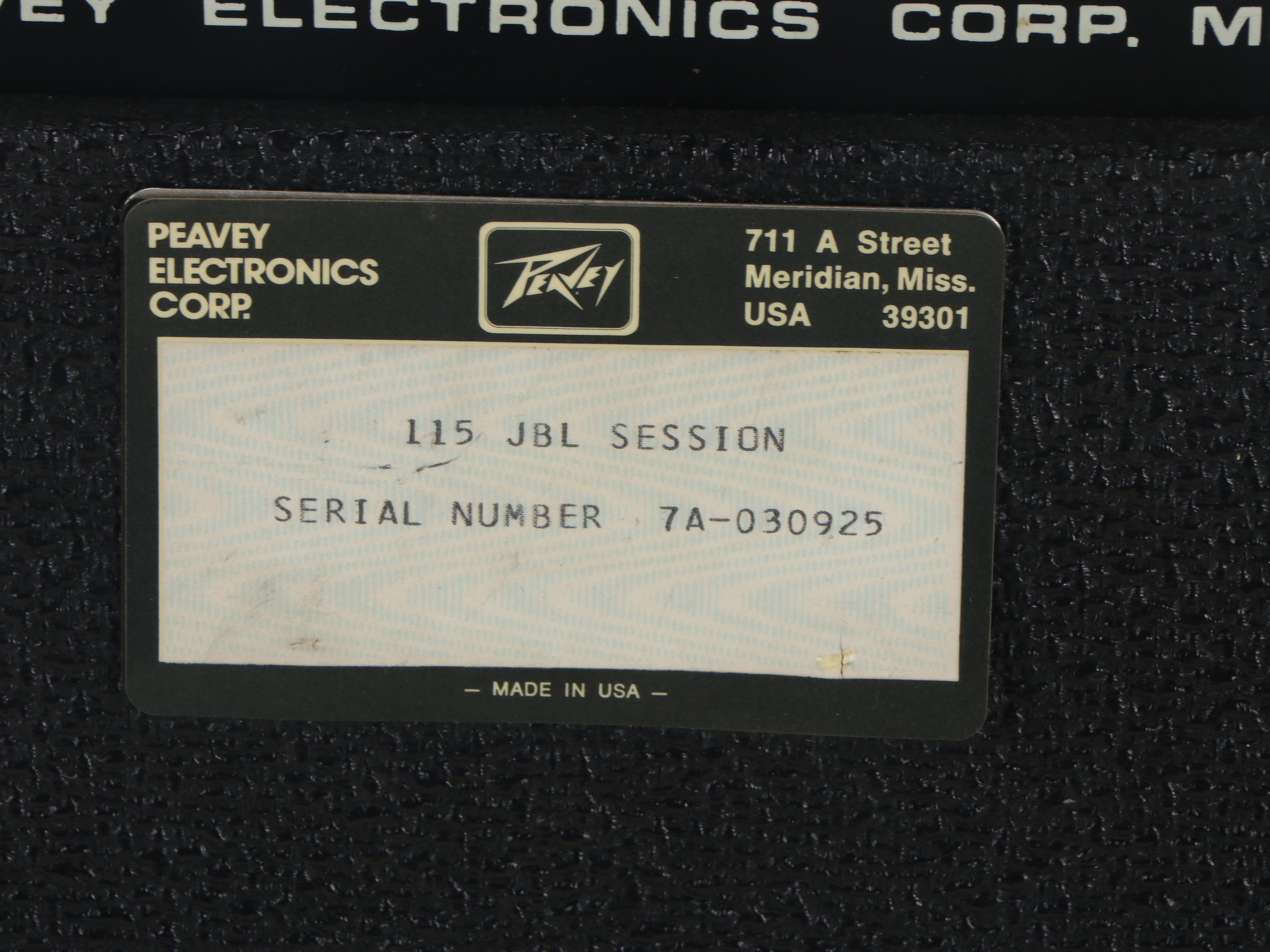 Peavey Session 400 Cabinet Amp