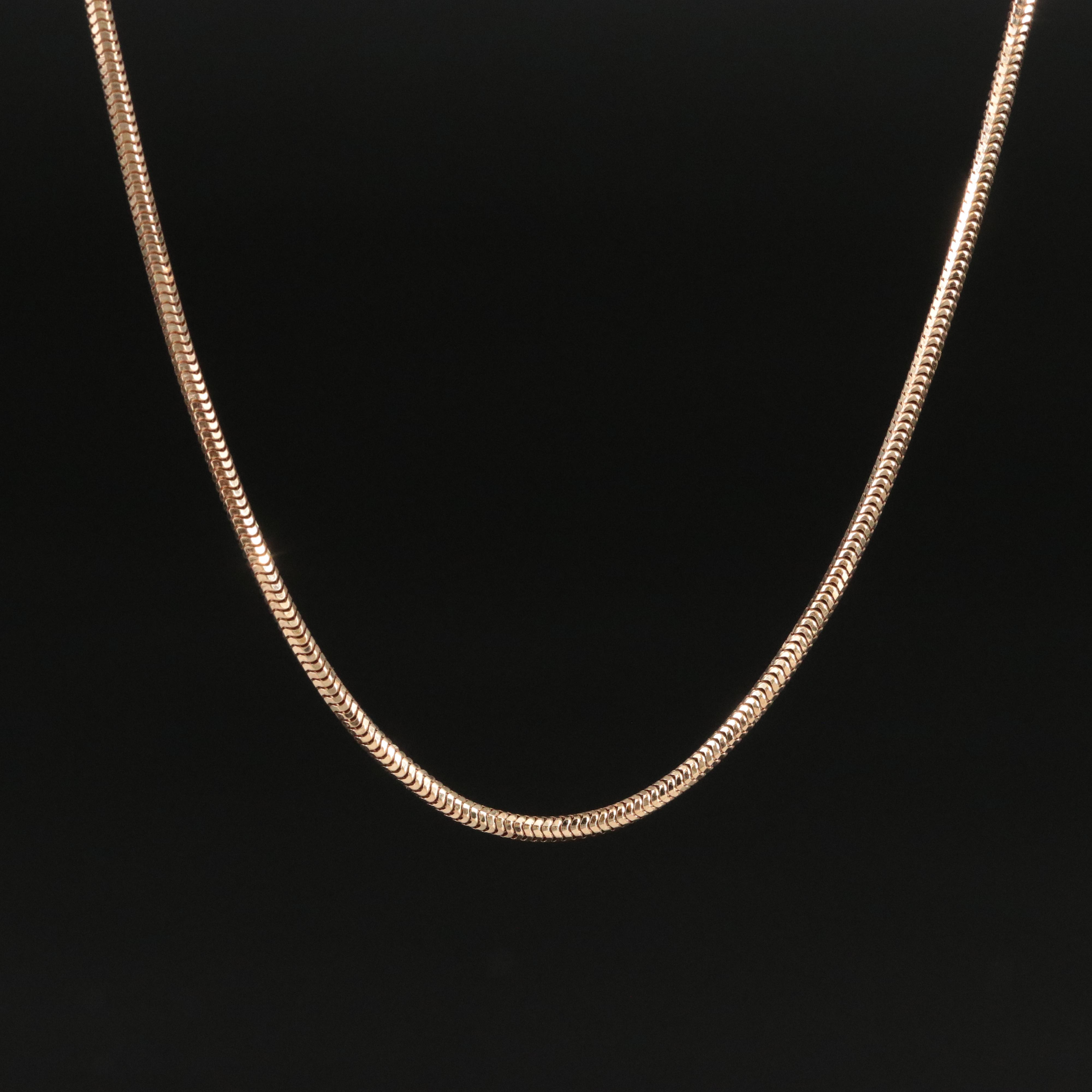 Italian 14K Snake Chain Necklace