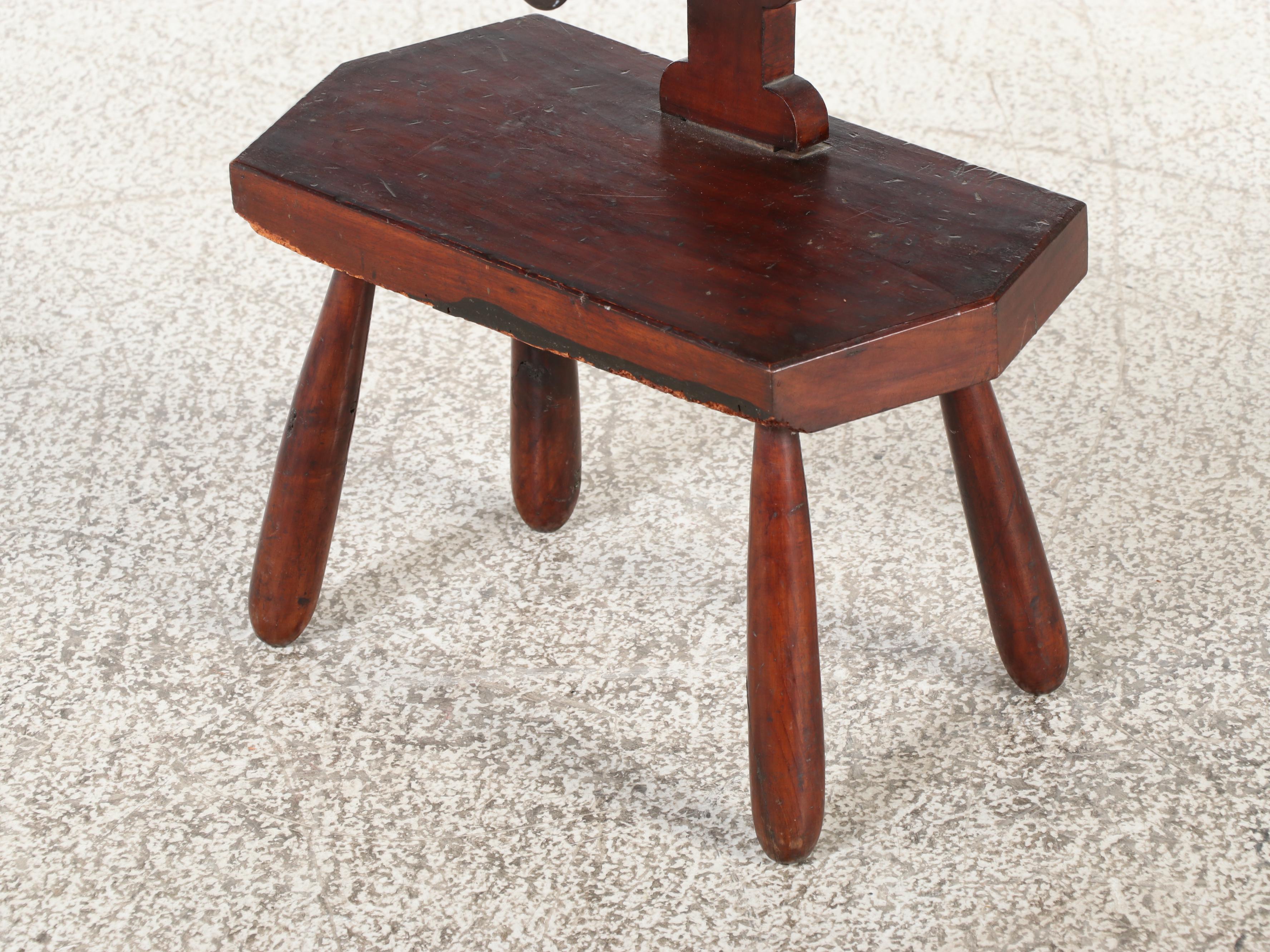 American Primitive Wooden Yarn Winder, 18th–19th Century