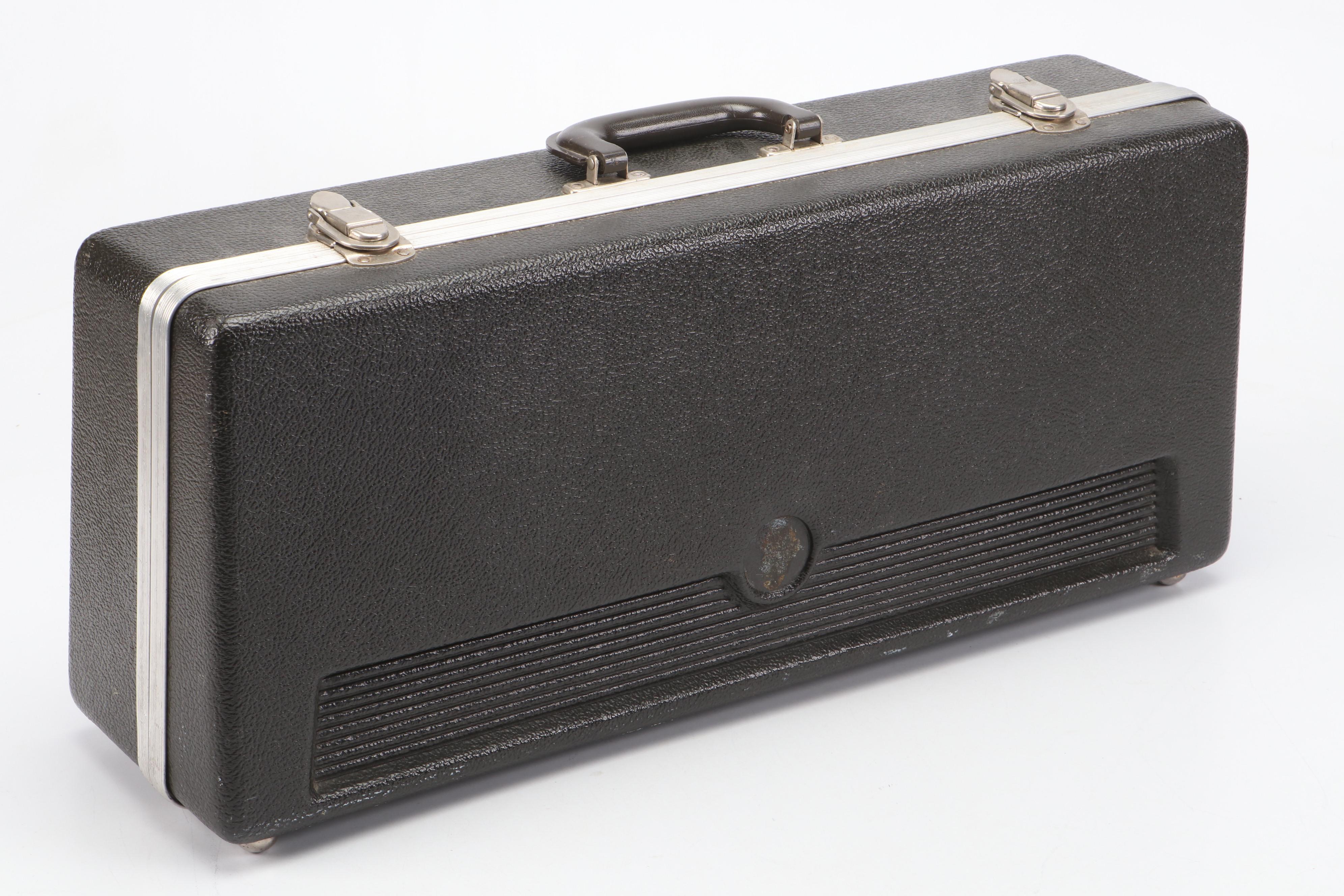 Selmer Bundy II Brass Alto Saxophone with Plastic Case