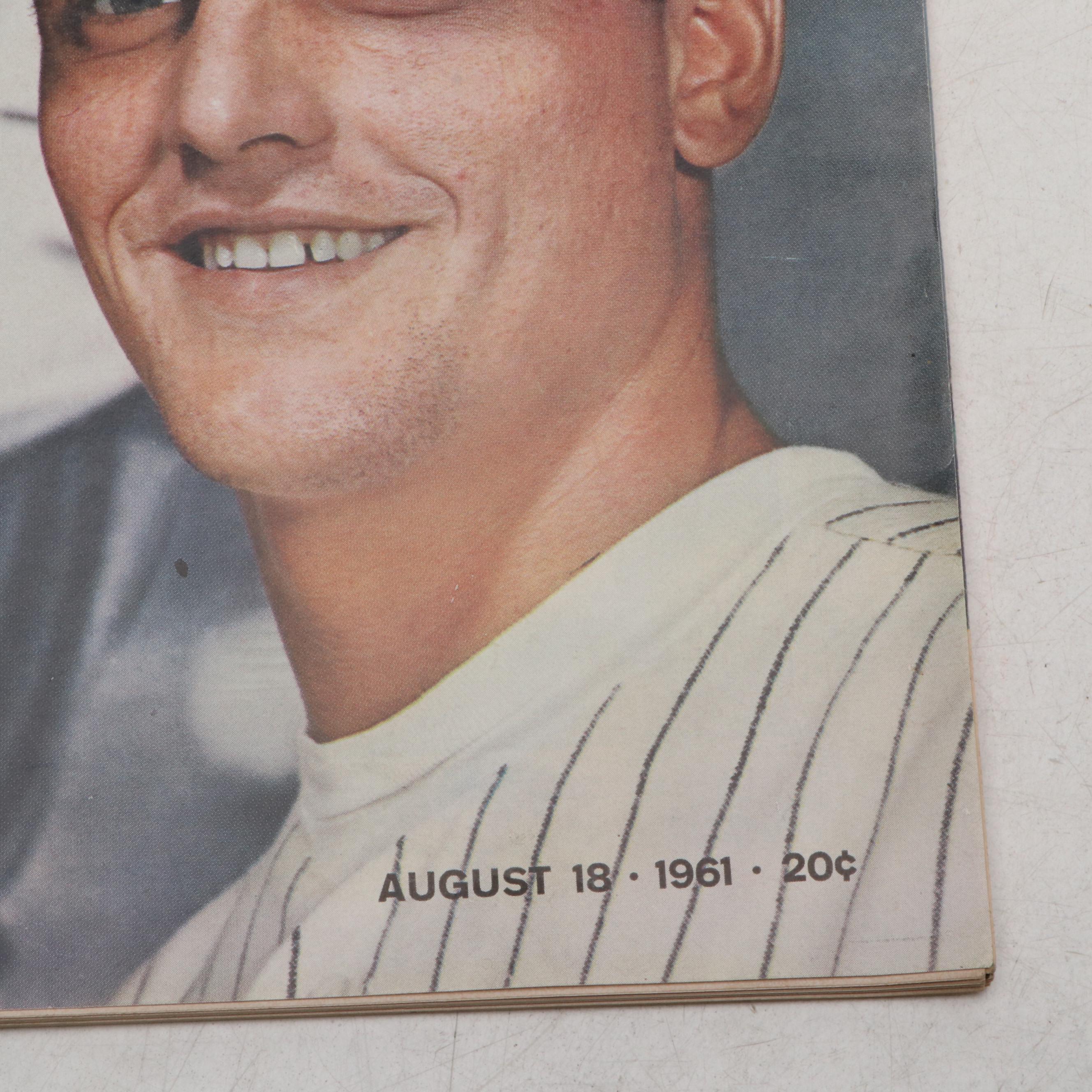 "LIFE" Magazine Featuring Mickey Mantle and Roger Maris, 1961