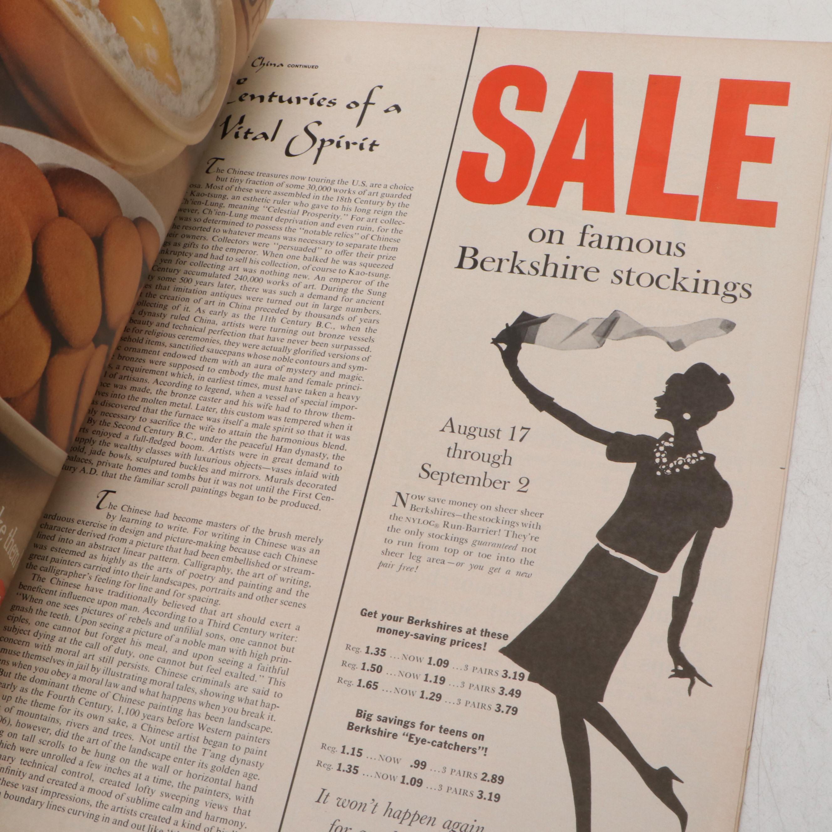 "LIFE" Magazine Featuring Mickey Mantle and Roger Maris, 1961