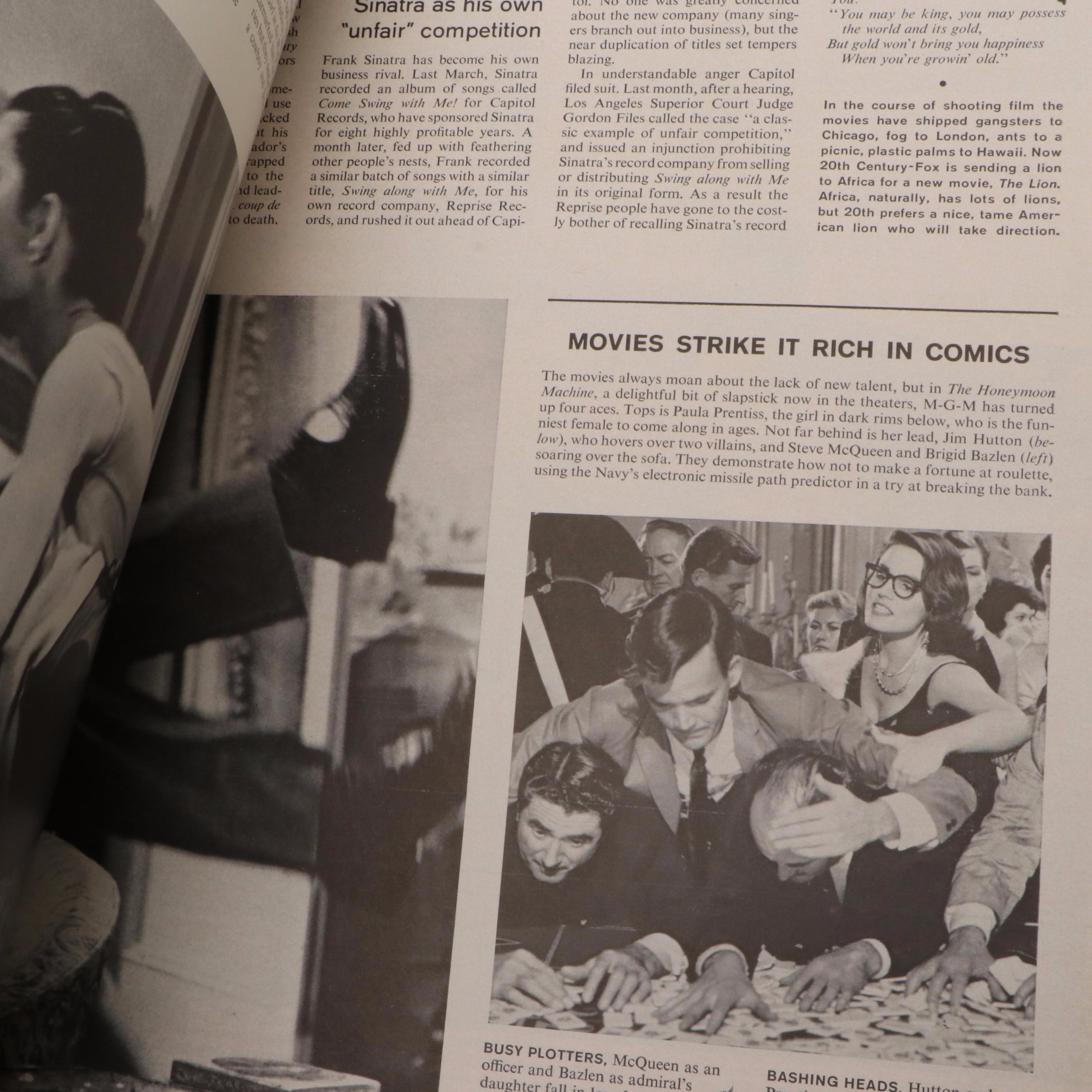 "LIFE" Magazine Featuring Mickey Mantle and Roger Maris, 1961