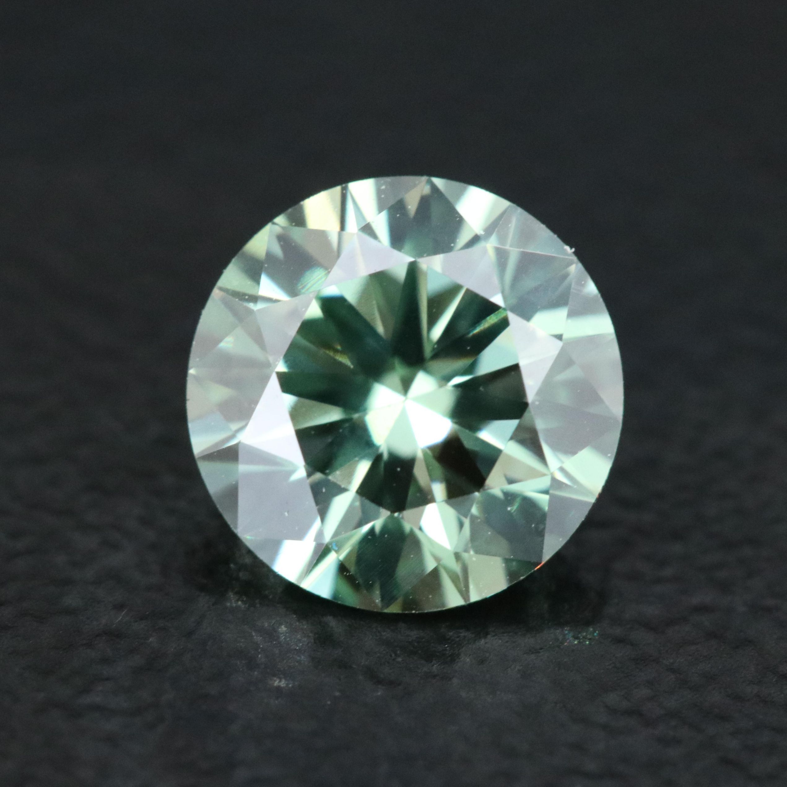 Loose 1.07 CT Lab Grown Fancy Green Diamond