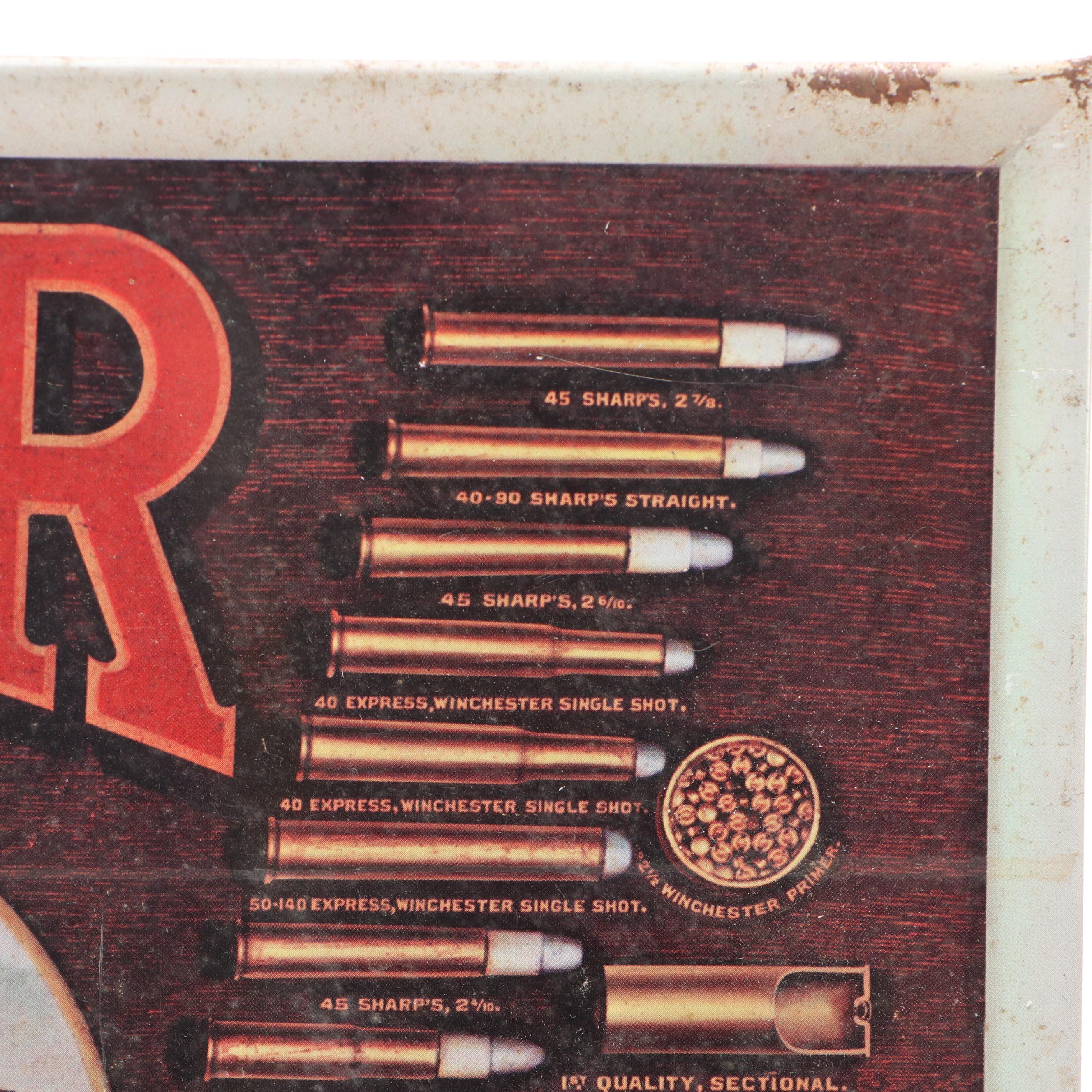 Winchester Repeating Arms Co. Advertising Sign, 1974