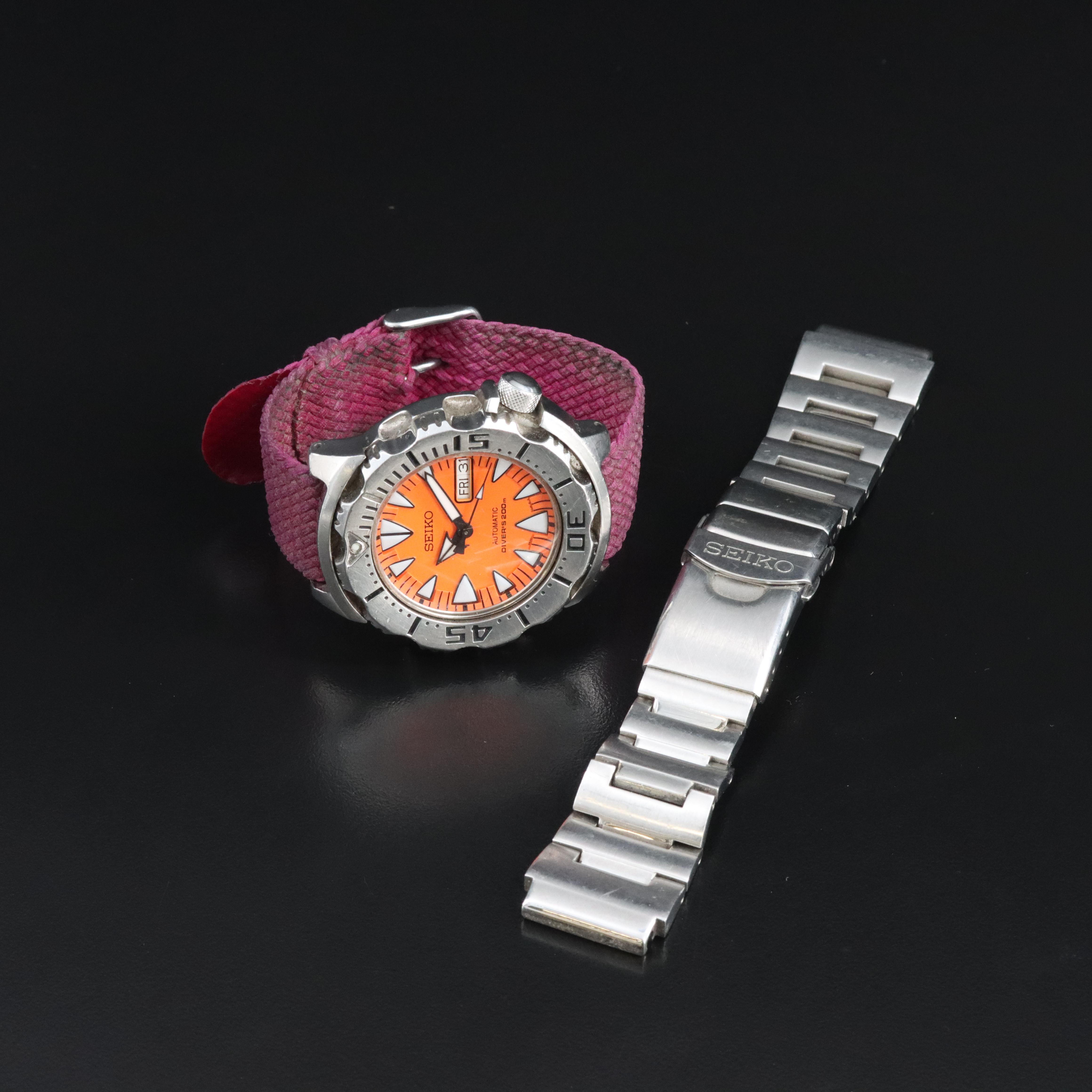 Seiko Orange Monster 2nd Gen SRP309 Automatic Diver's Watch