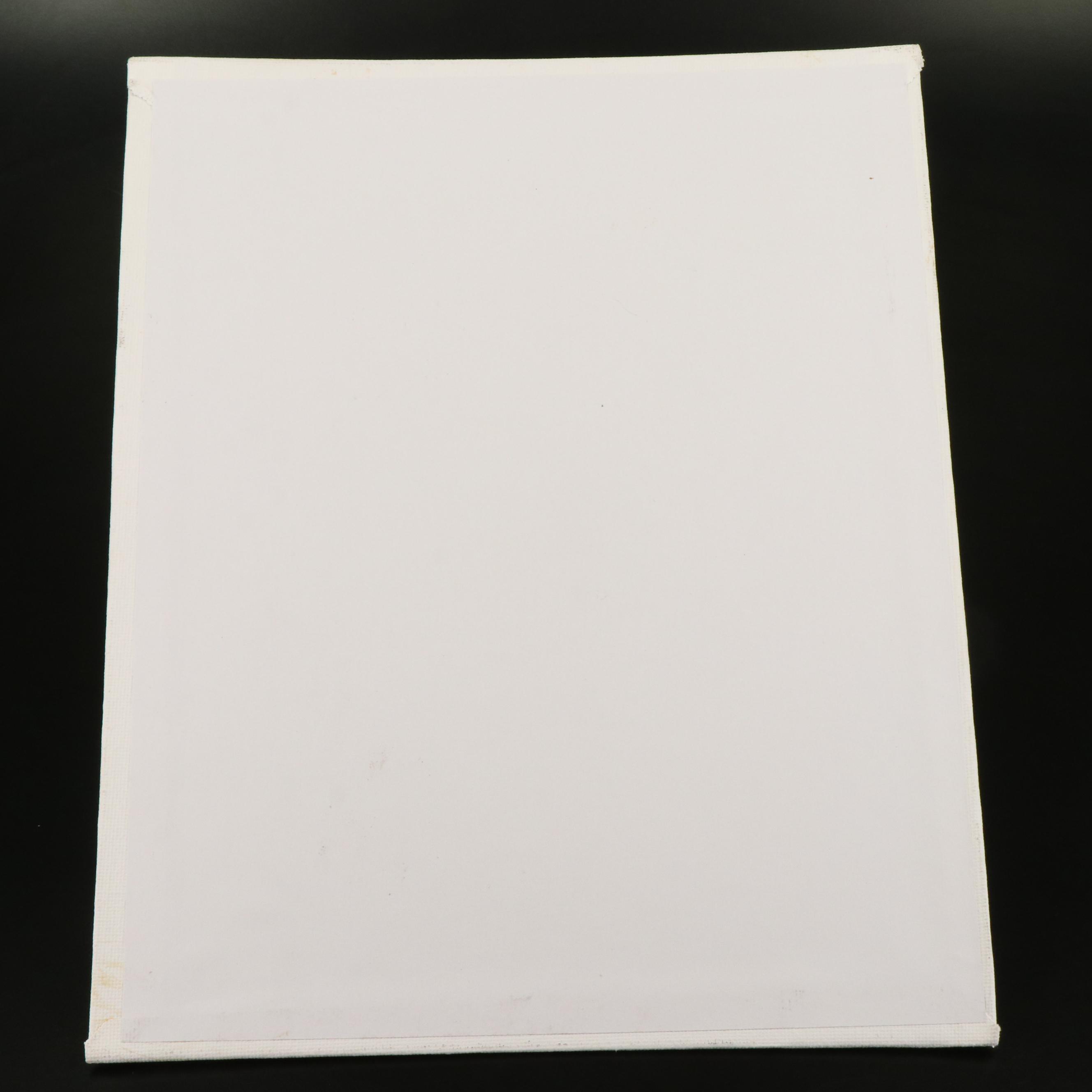 Peter Robert Keil Stylized Acrylic Portrait