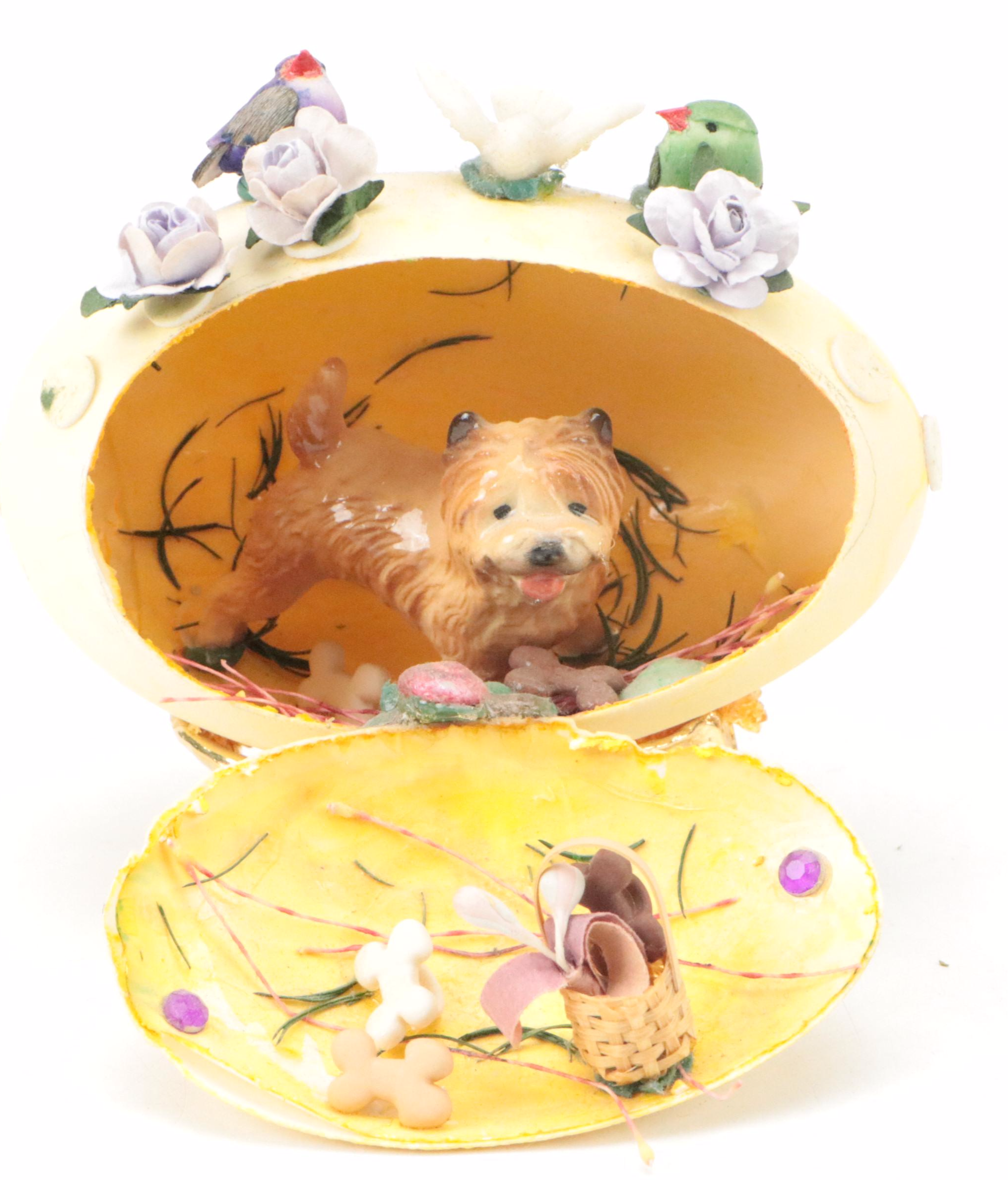 Handcrafted Ballerina, Swan, Goose and Other Decorative Eggs