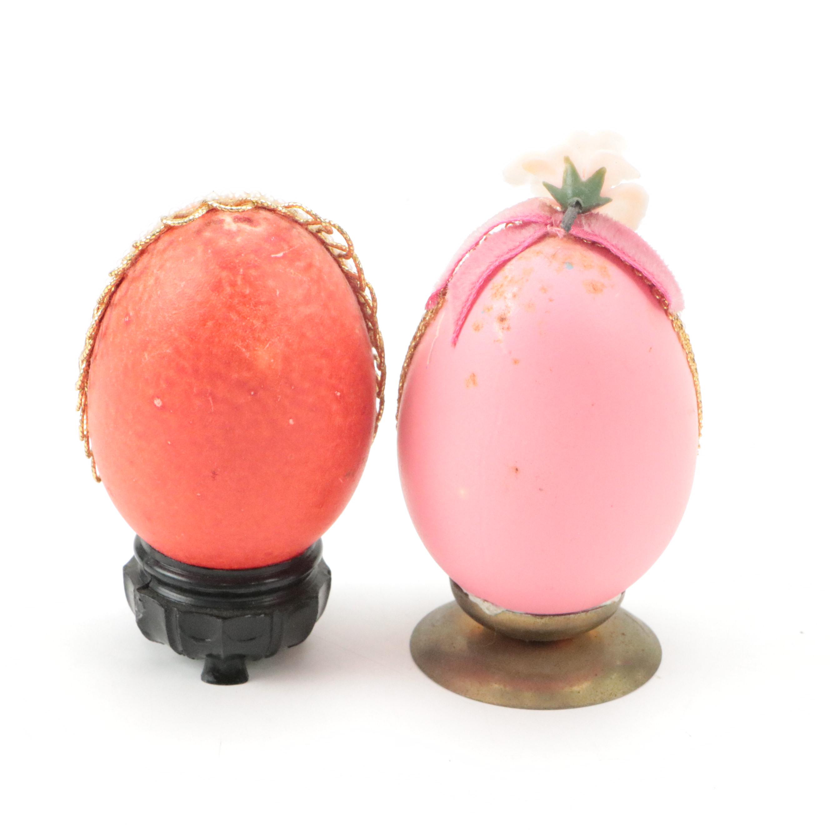 Handcrafted Ballerina, Swan, Goose and Other Decorative Eggs