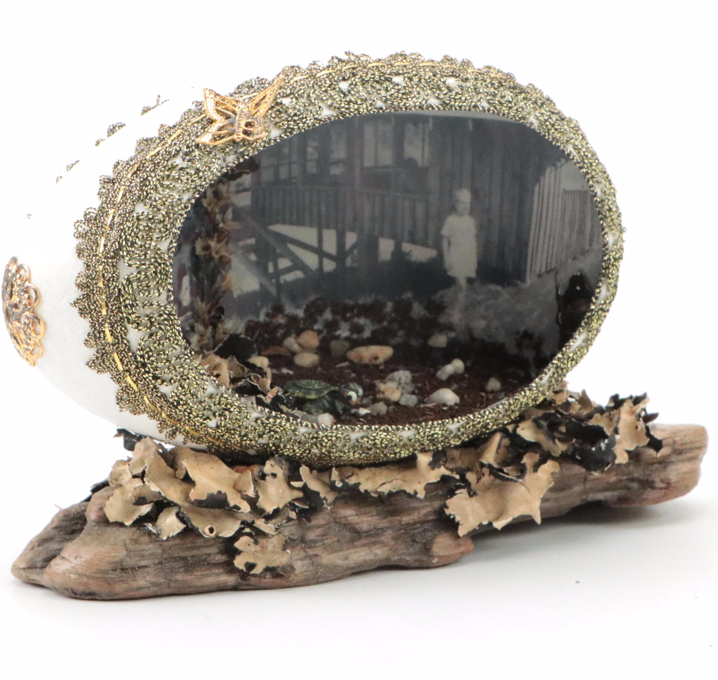 Handcrafted Ballerina, Swan, Goose and Other Decorative Eggs