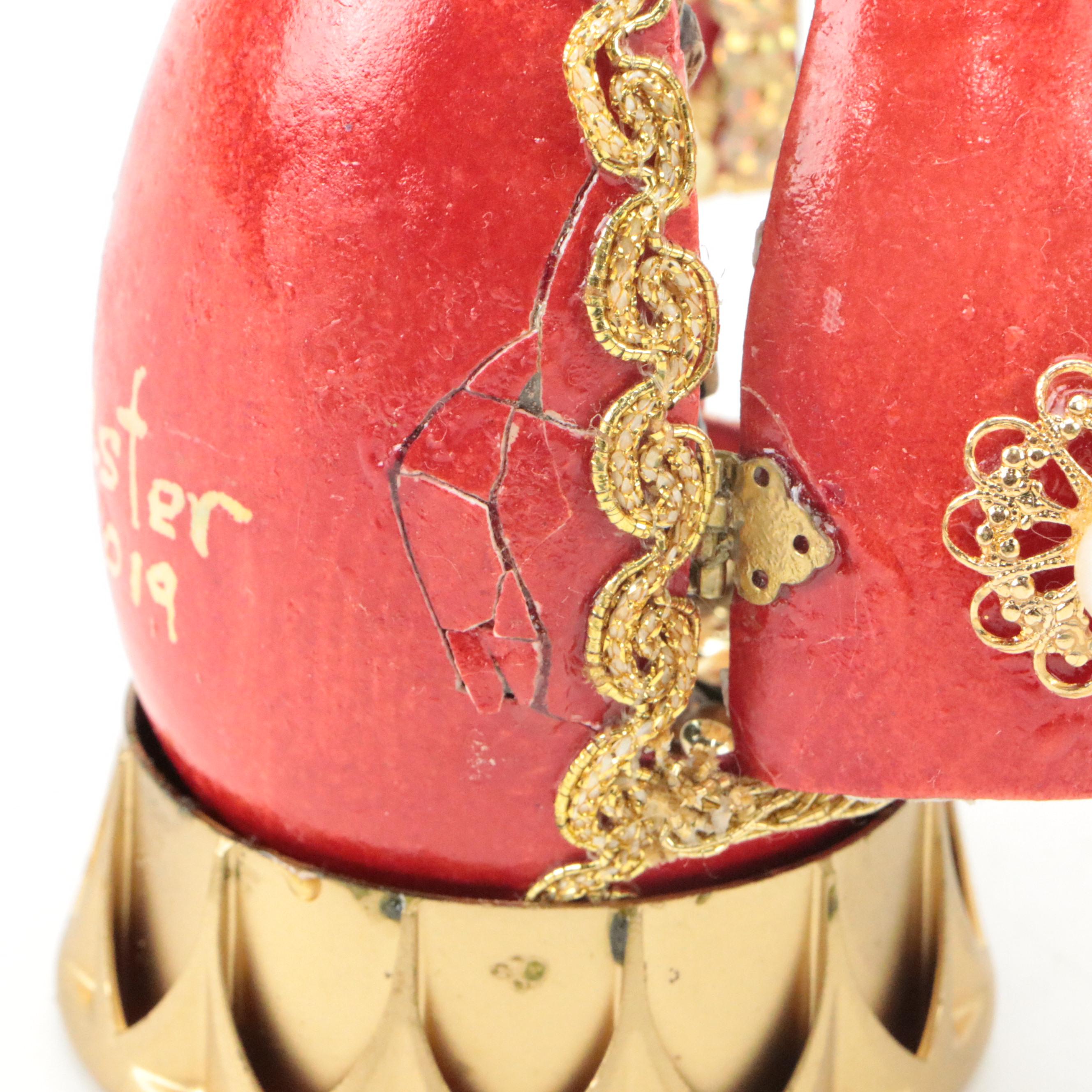 Handcrafted Ballerina, Swan, Goose and Other Decorative Eggs