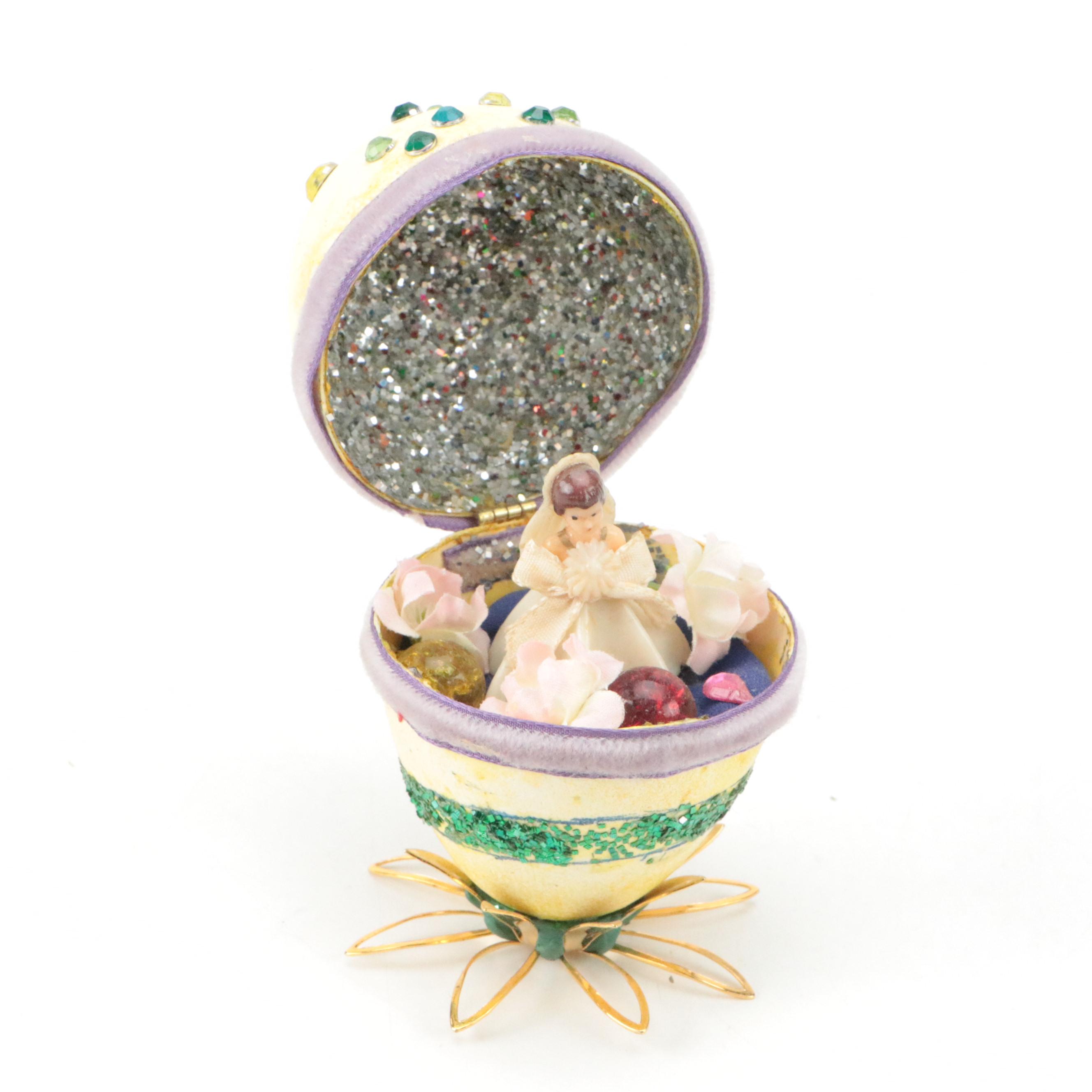 Handcrafted Ballerina, Swan, Goose and Other Decorative Eggs