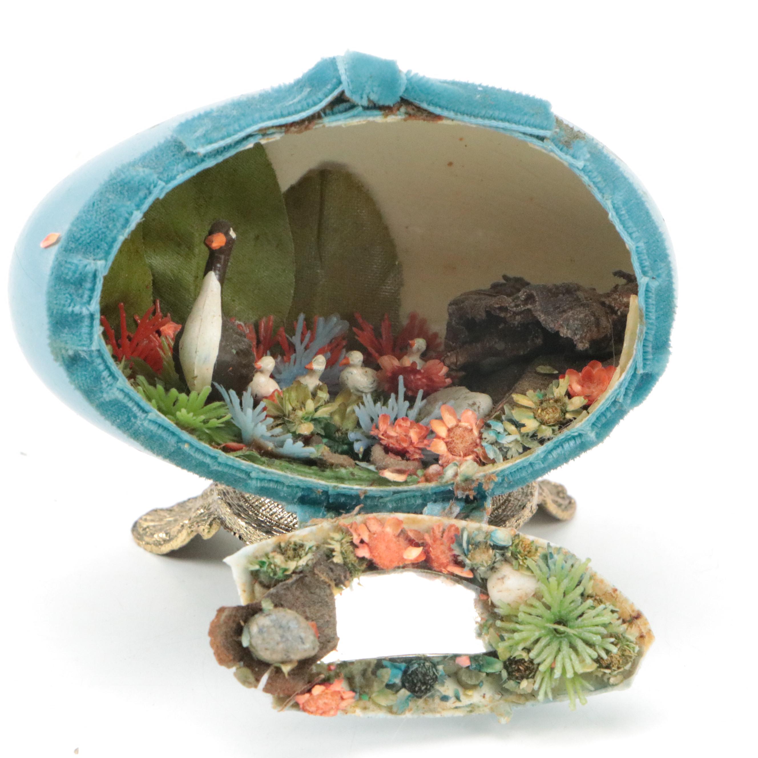 Handcrafted Ballerina, Swan, Goose and Other Decorative Eggs