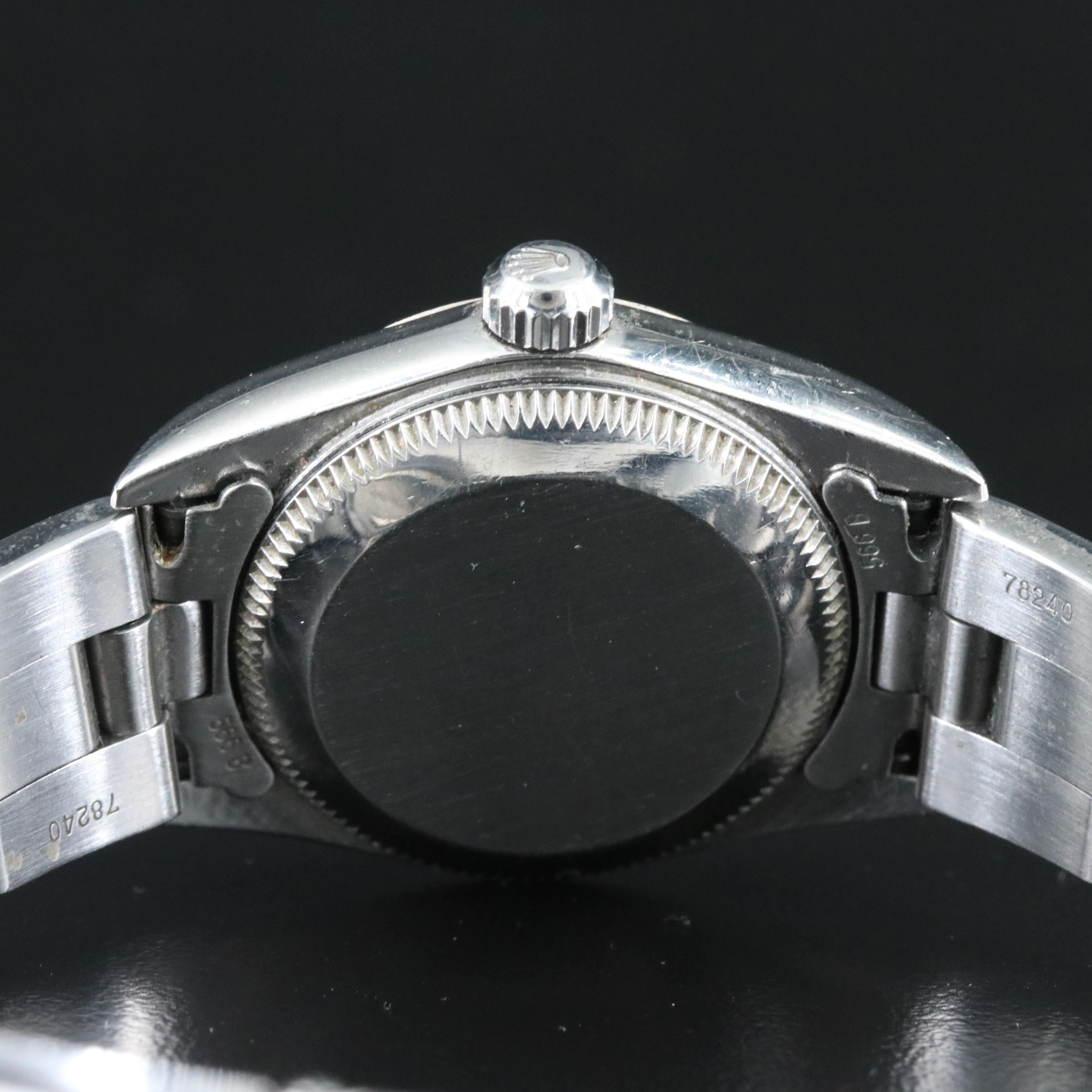 Rolex Oyster Perpetual 76094 White Dial Steel Automatic Watch