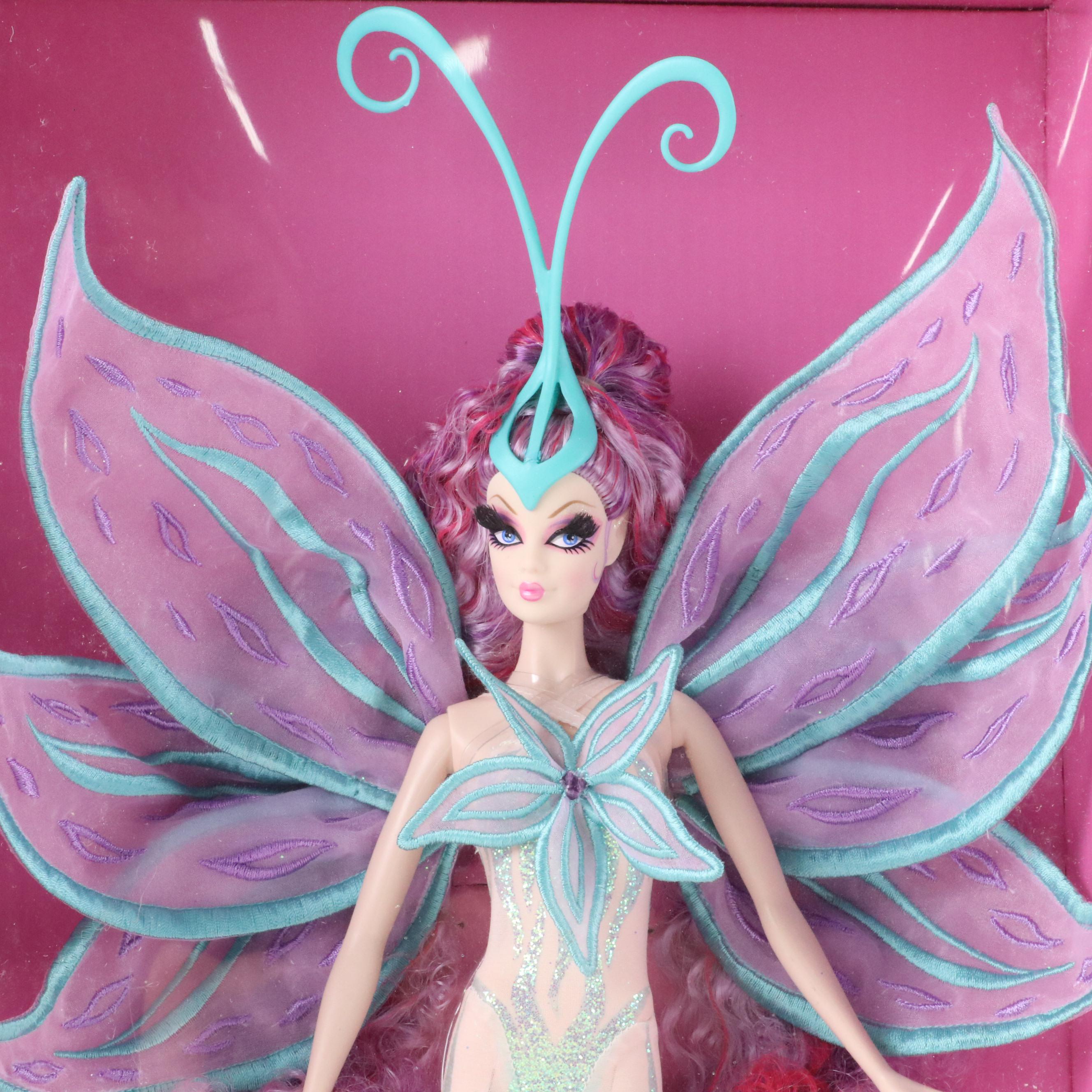 Mattel "Princess Stargazer," "Christian Louboutin," and "Escada" Barbie Dolls