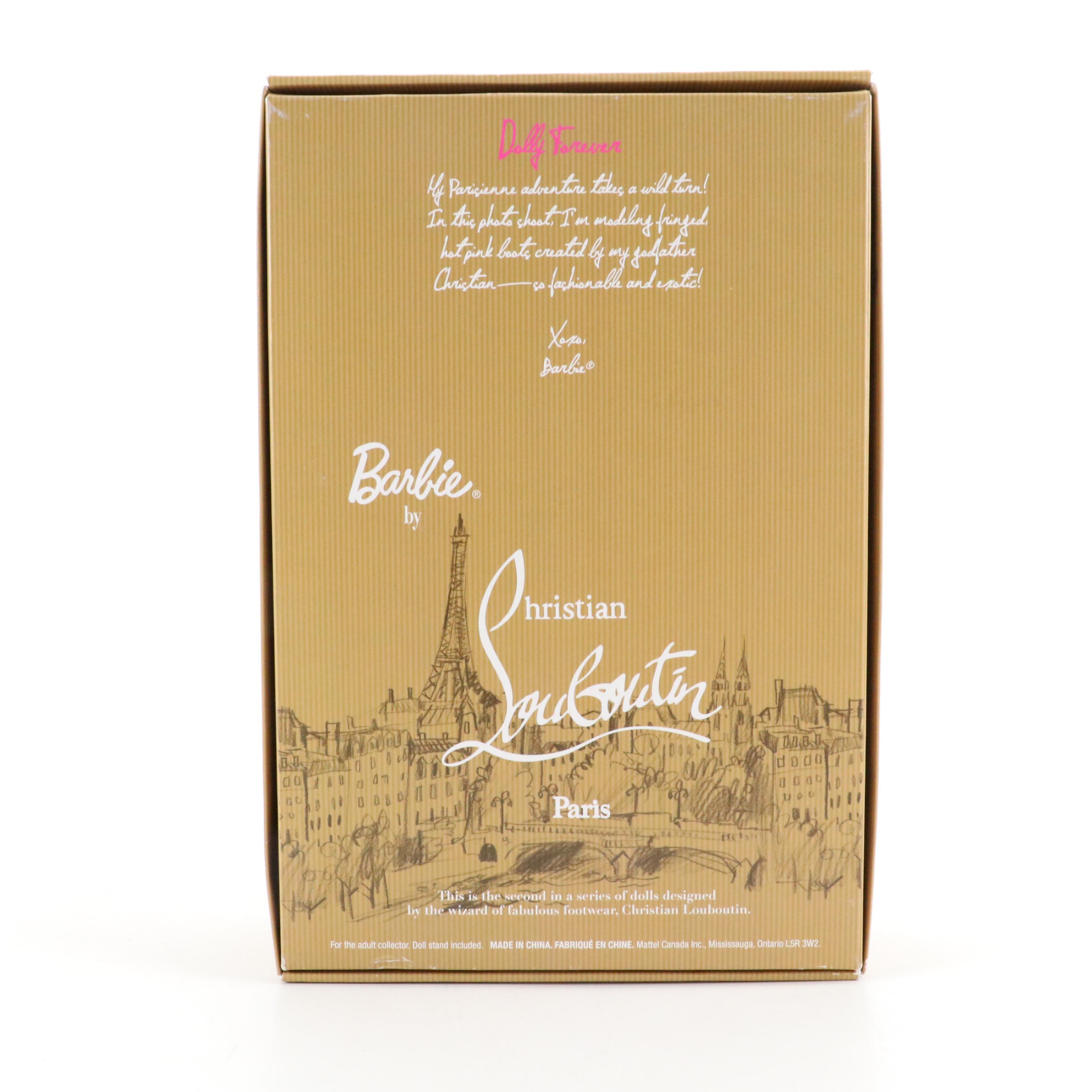 Mattel "Princess Stargazer," "Christian Louboutin," and "Escada" Barbie Dolls