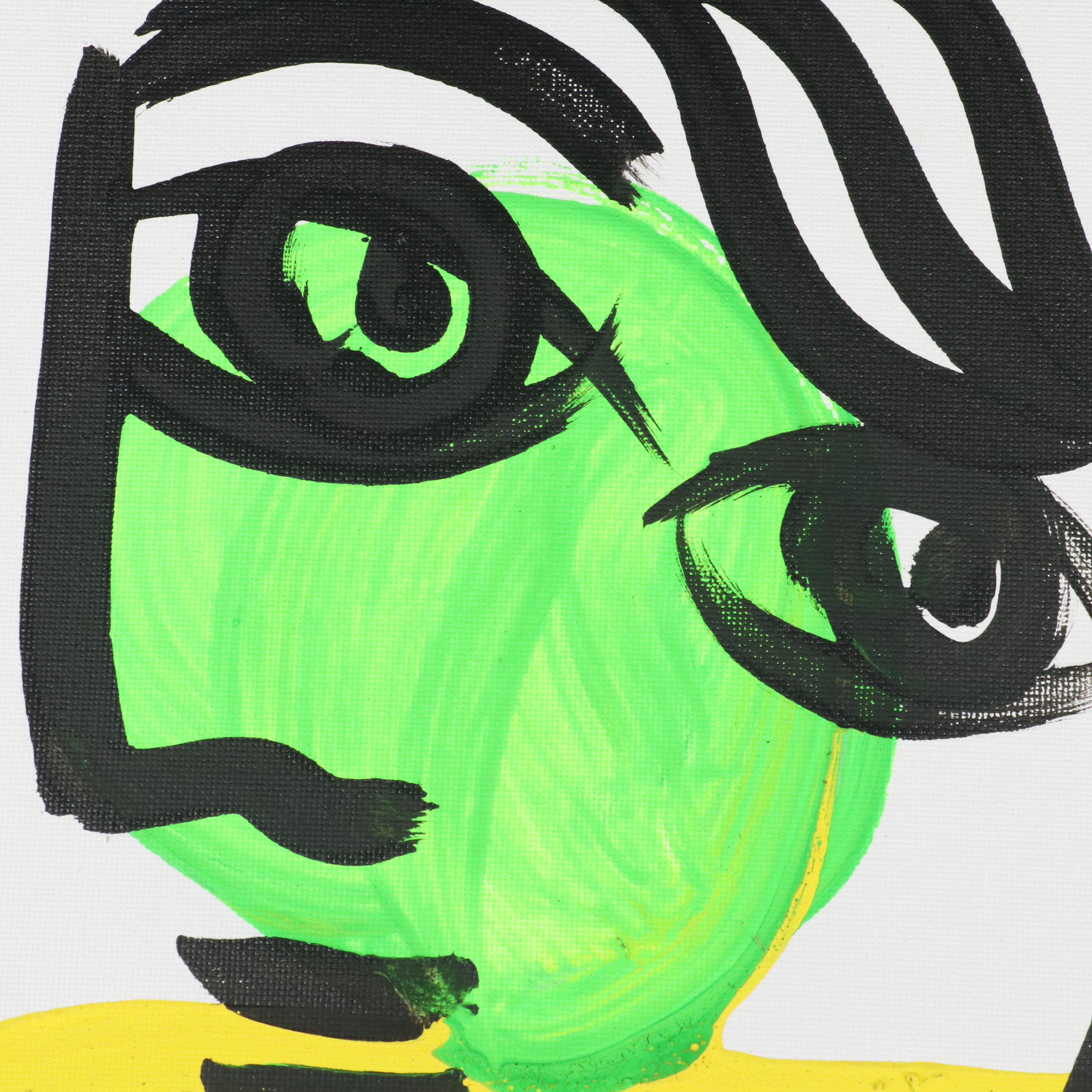 Peter Robert Keil Stylized Acrylic Portrait