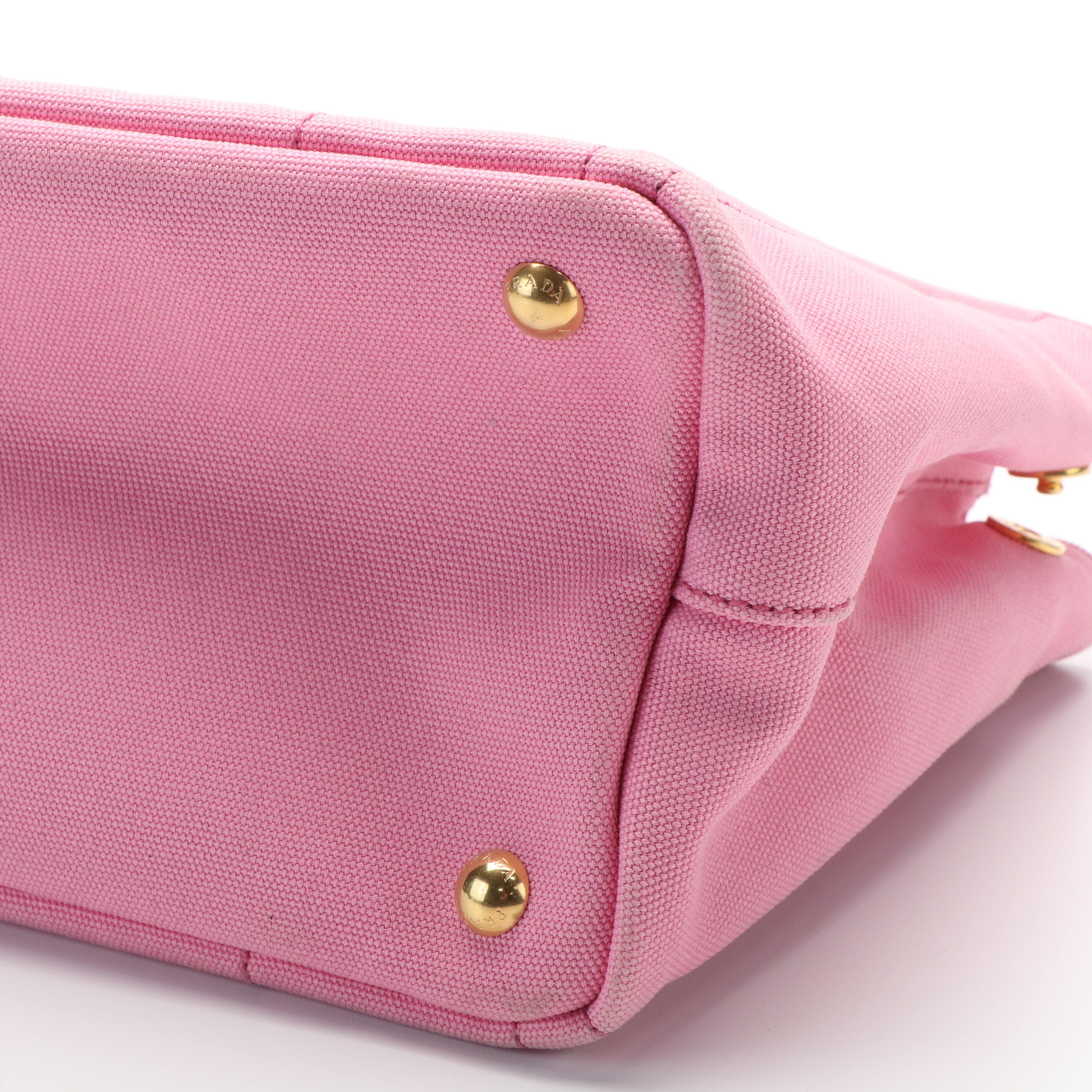 Prada Denim Canapa Geranio Totebag