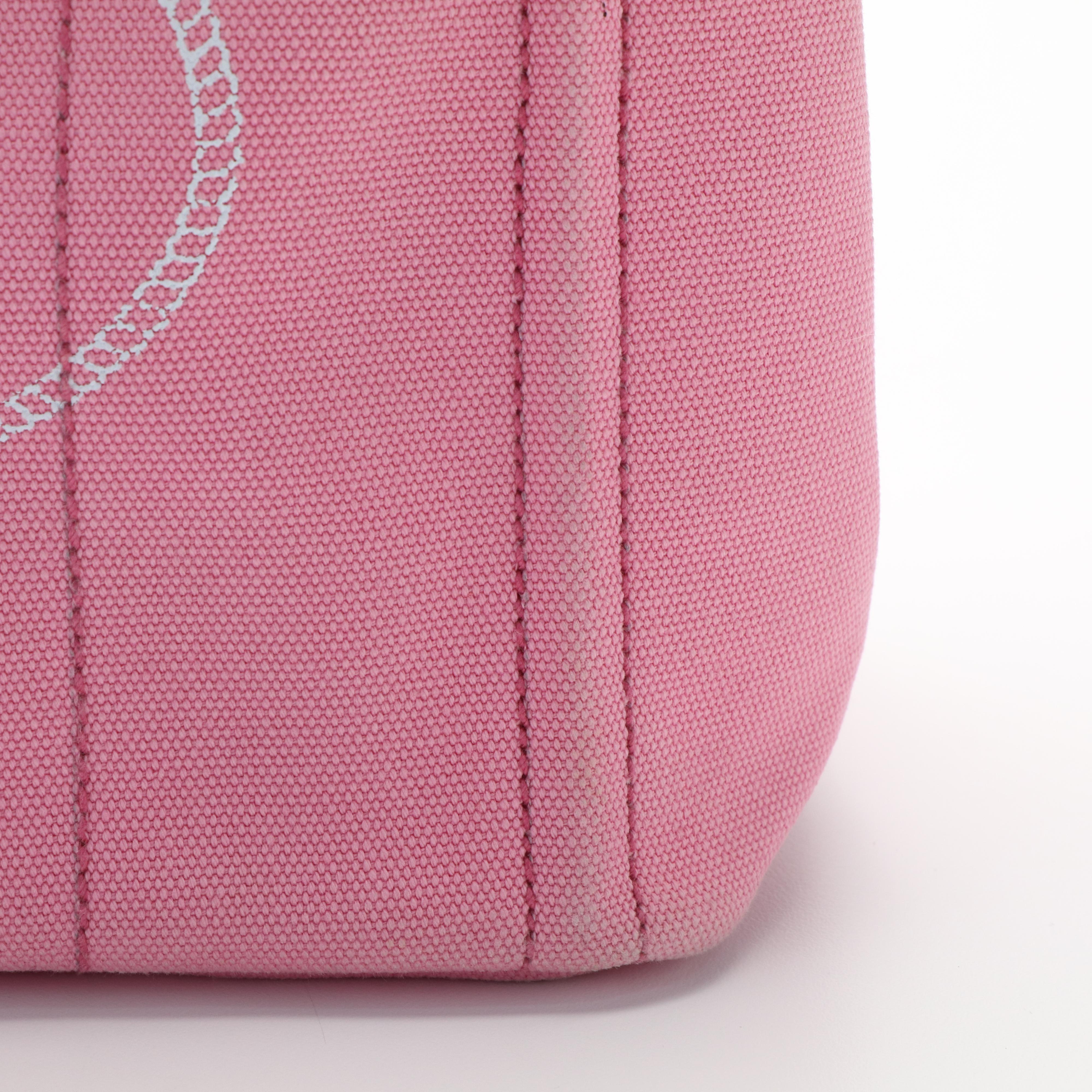 Prada Denim Canapa Geranio Totebag