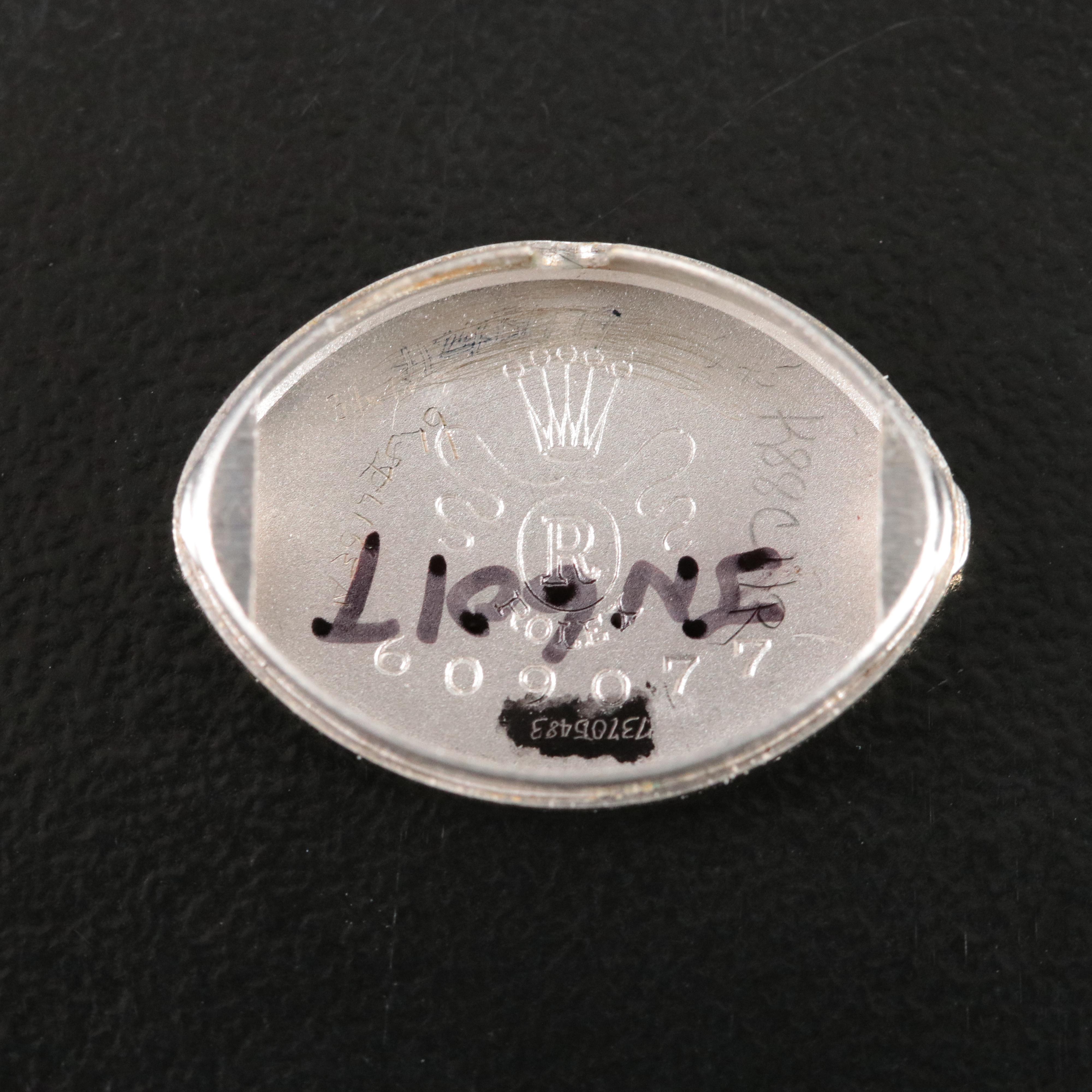 14K Vintage Rolex Custom Diamond Manual Wind Watch