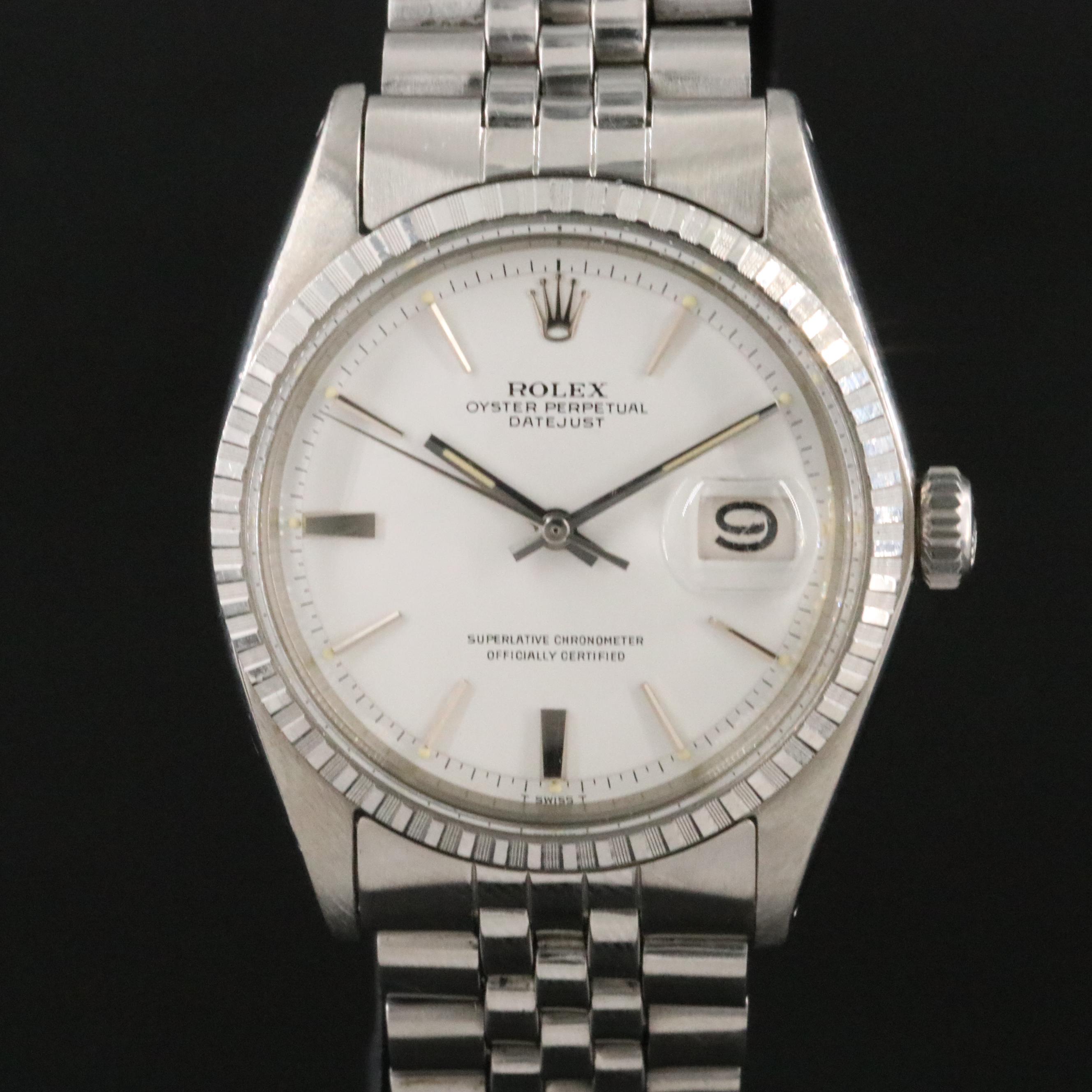 1970 Rolex Oyster Perpetual Datejust Watch