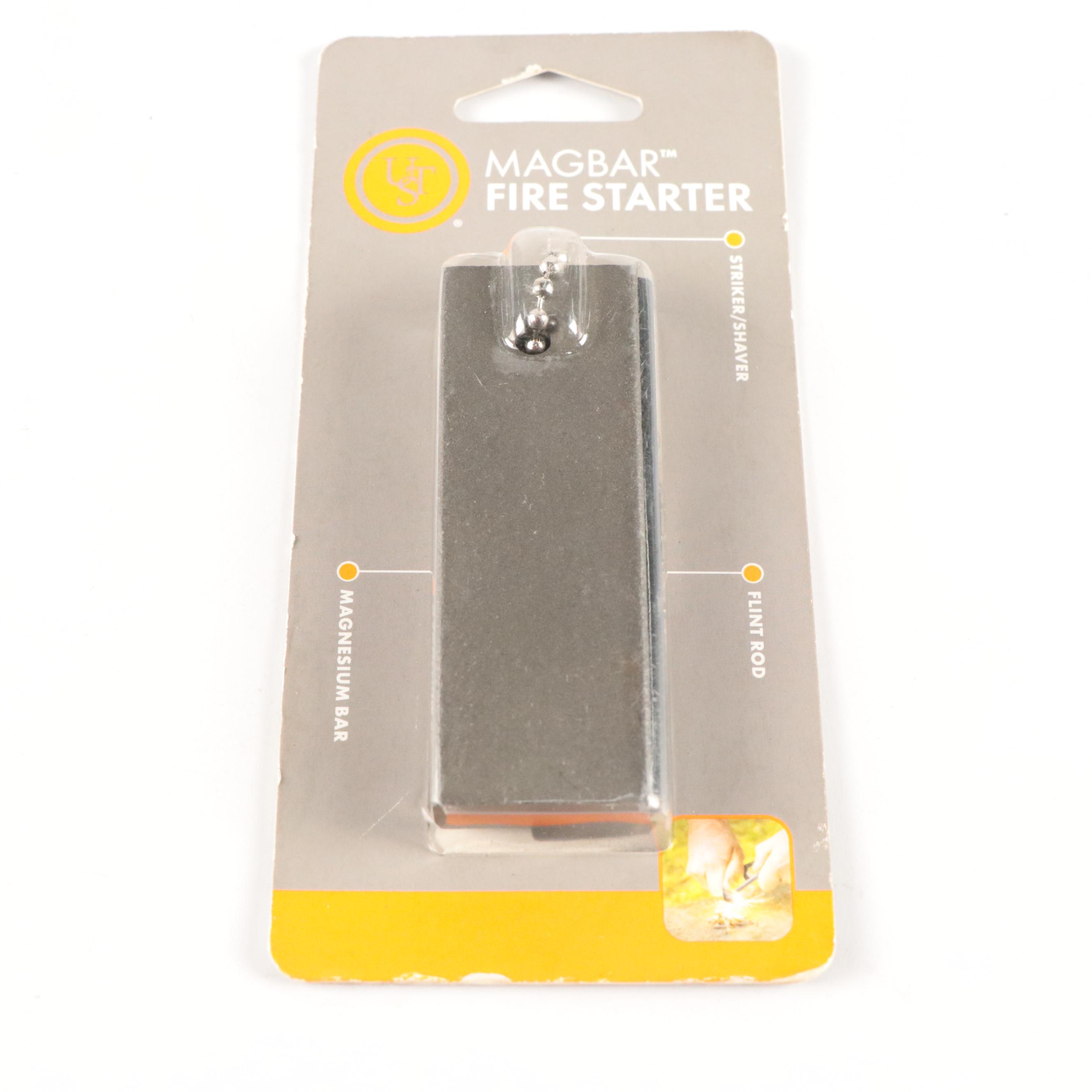 Emergency Survival Kit Incl. Rain Tarp, Twine, Knife, Fire Starter & Flashlight